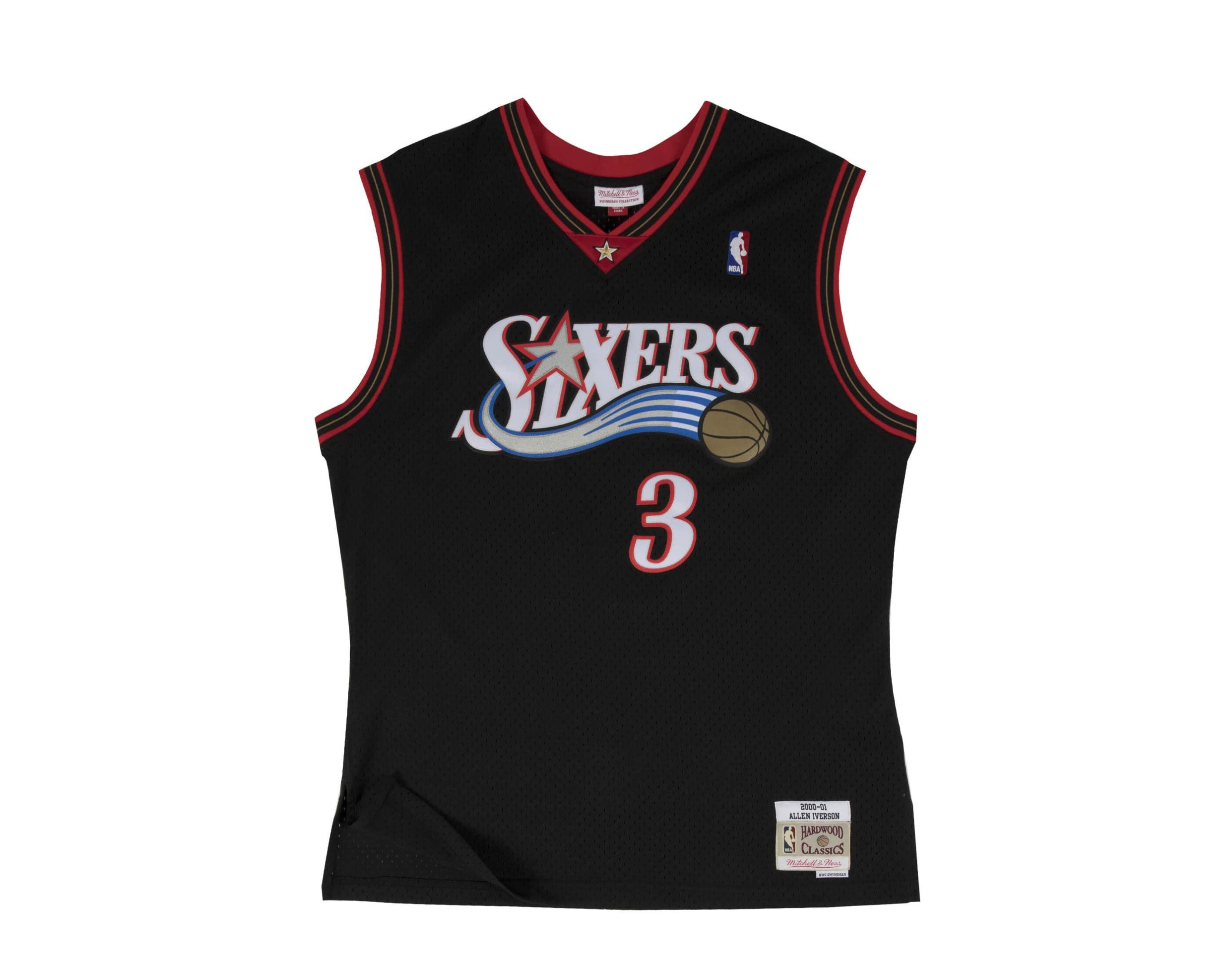 Mitchell & Ness Swingman Philadelphia 76ers Road 2000-01 Allen Iverson Jersey