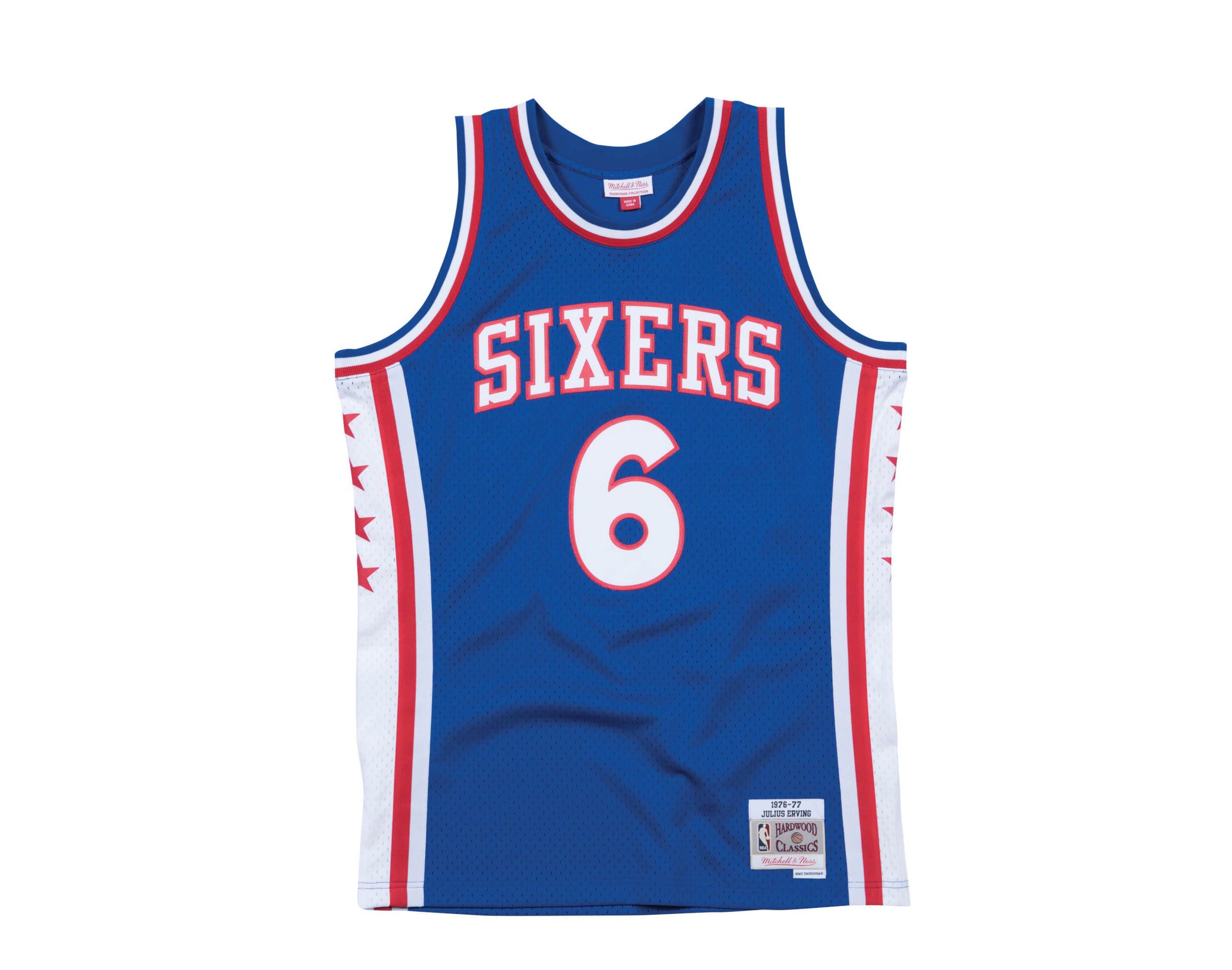 Mitchell & Ness Swingman Philadelphia 76ers Raod 1976-77 Julius Erving Jersey