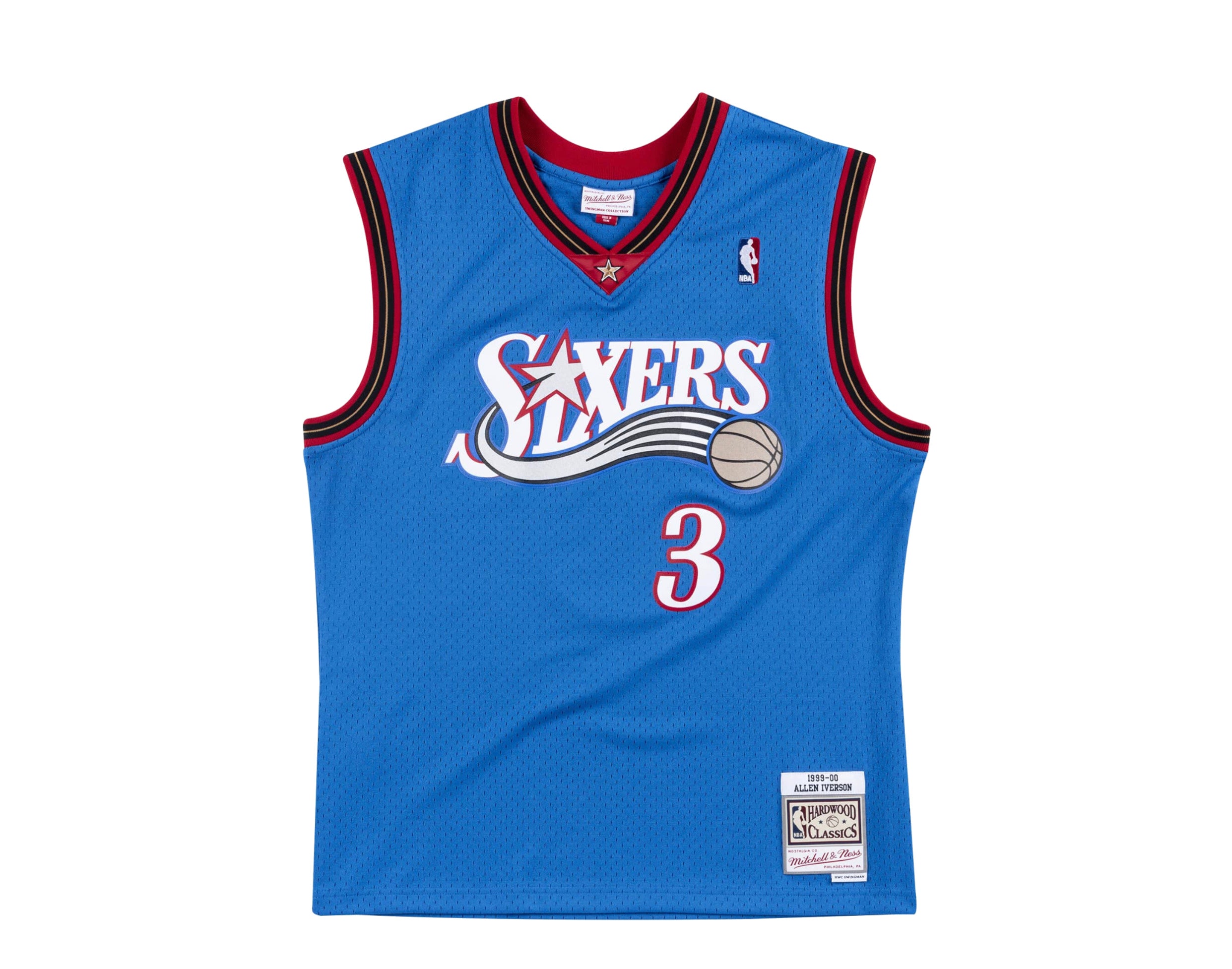 Mitchell & Ness Swingman Philadelphia 76ers Alternate 1999-00 Allen Iv ...