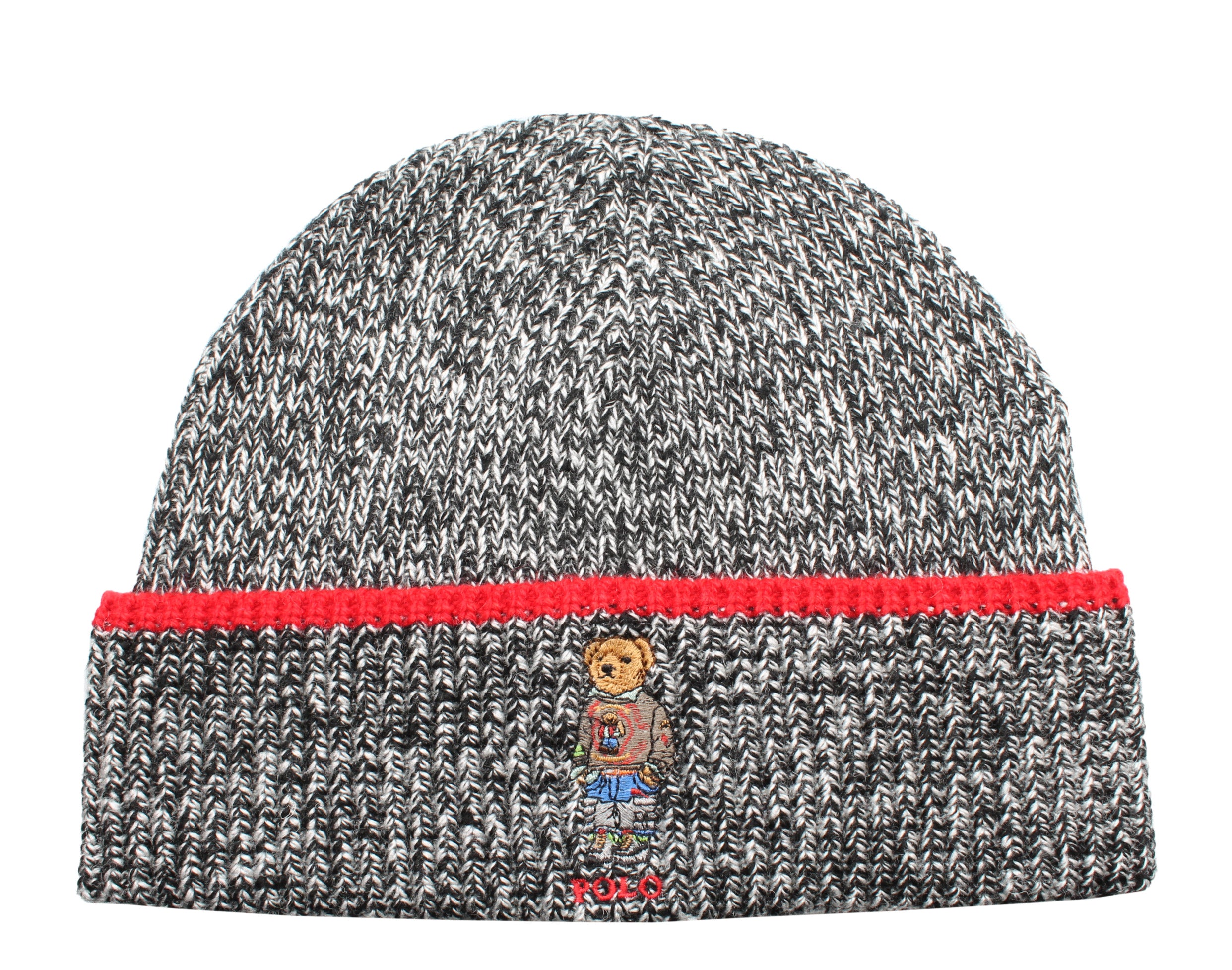 Polo Ralph Lauren Polo Bear Hiking Bear Knit Cuffed Hat