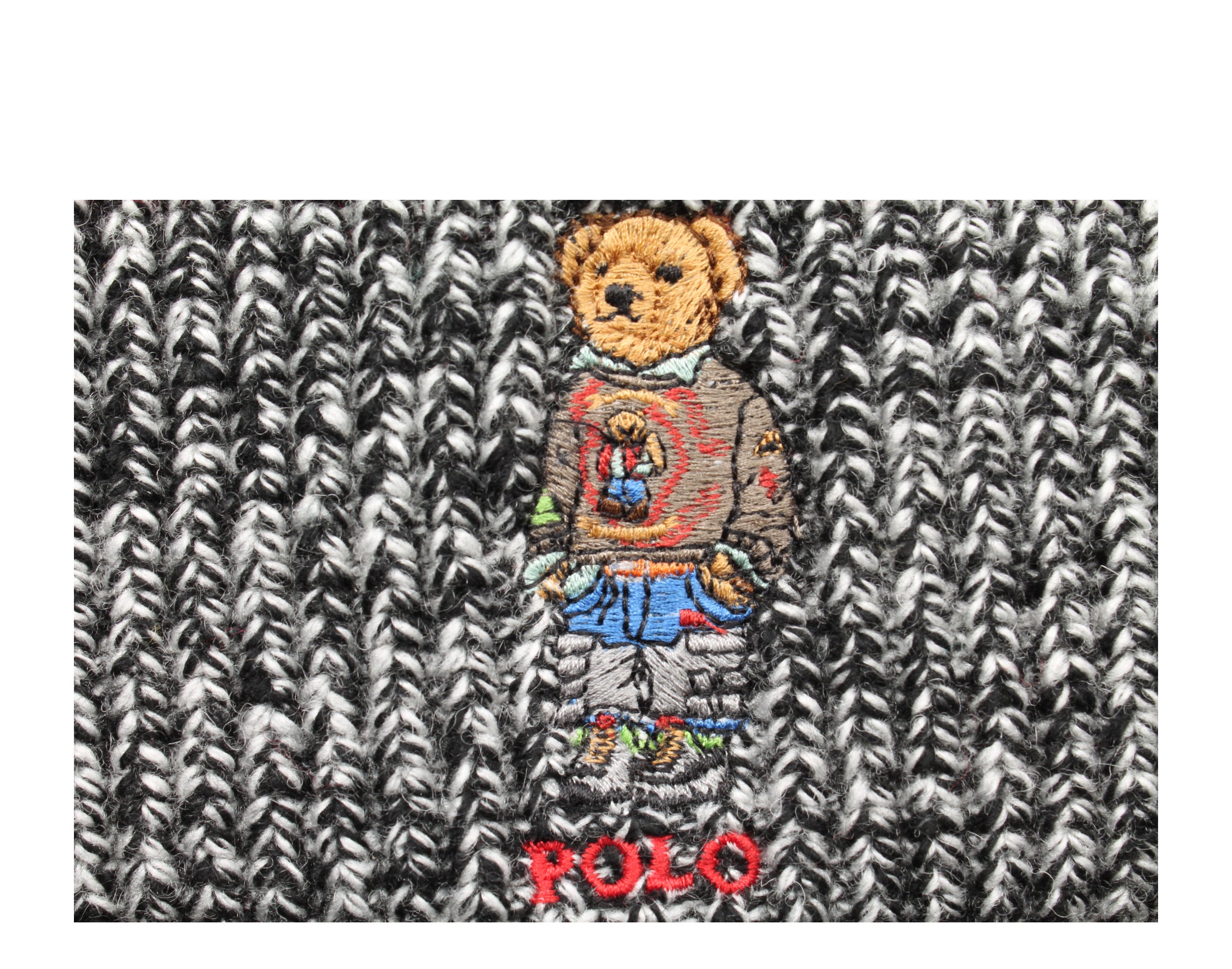 Polo Ralph Lauren Polo Bear Hiking Bear Knit Cuffed Hat