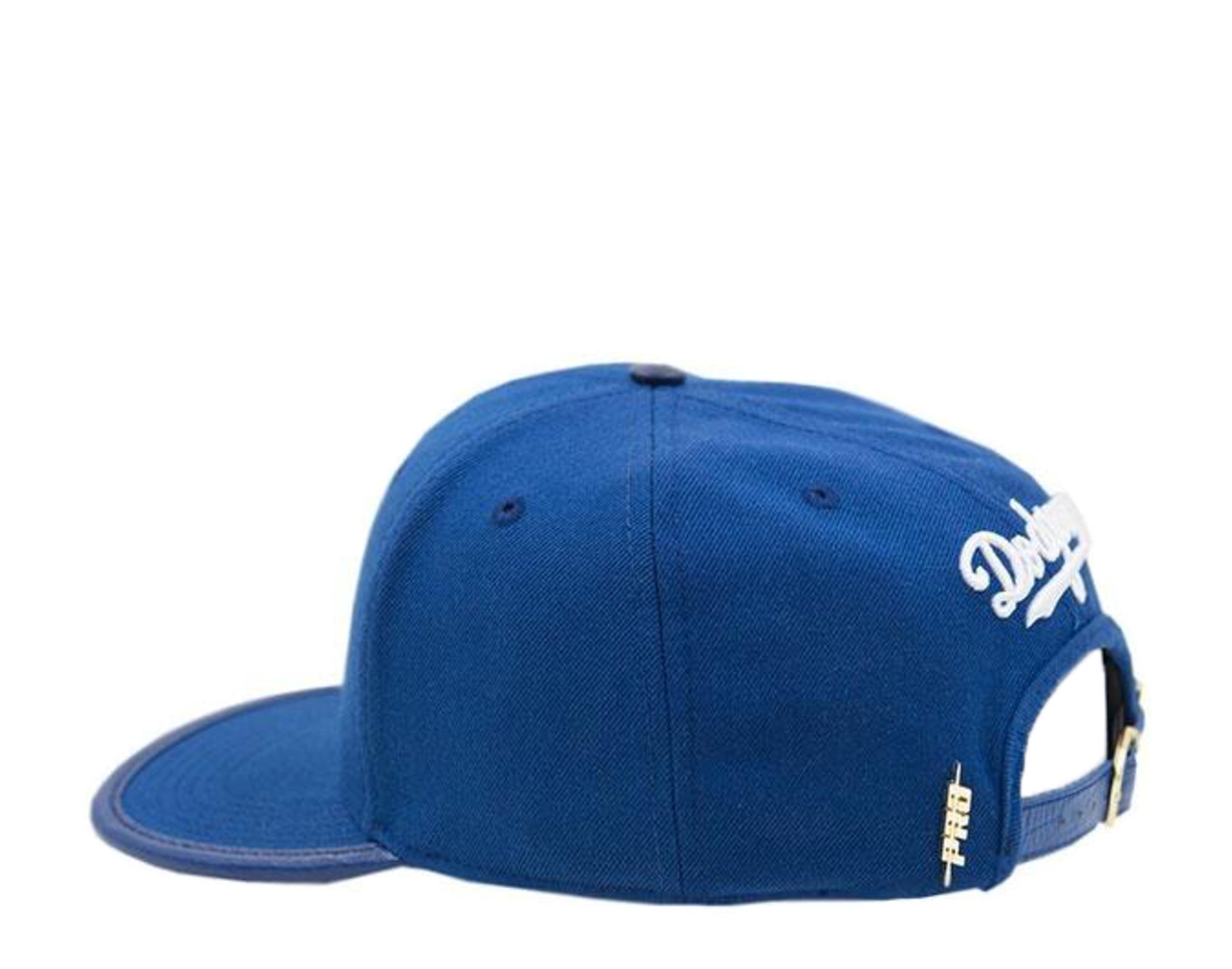 Pro Standard Blended Letter Logo Los Angeles Dodgers Strapback Hat – NYCMode