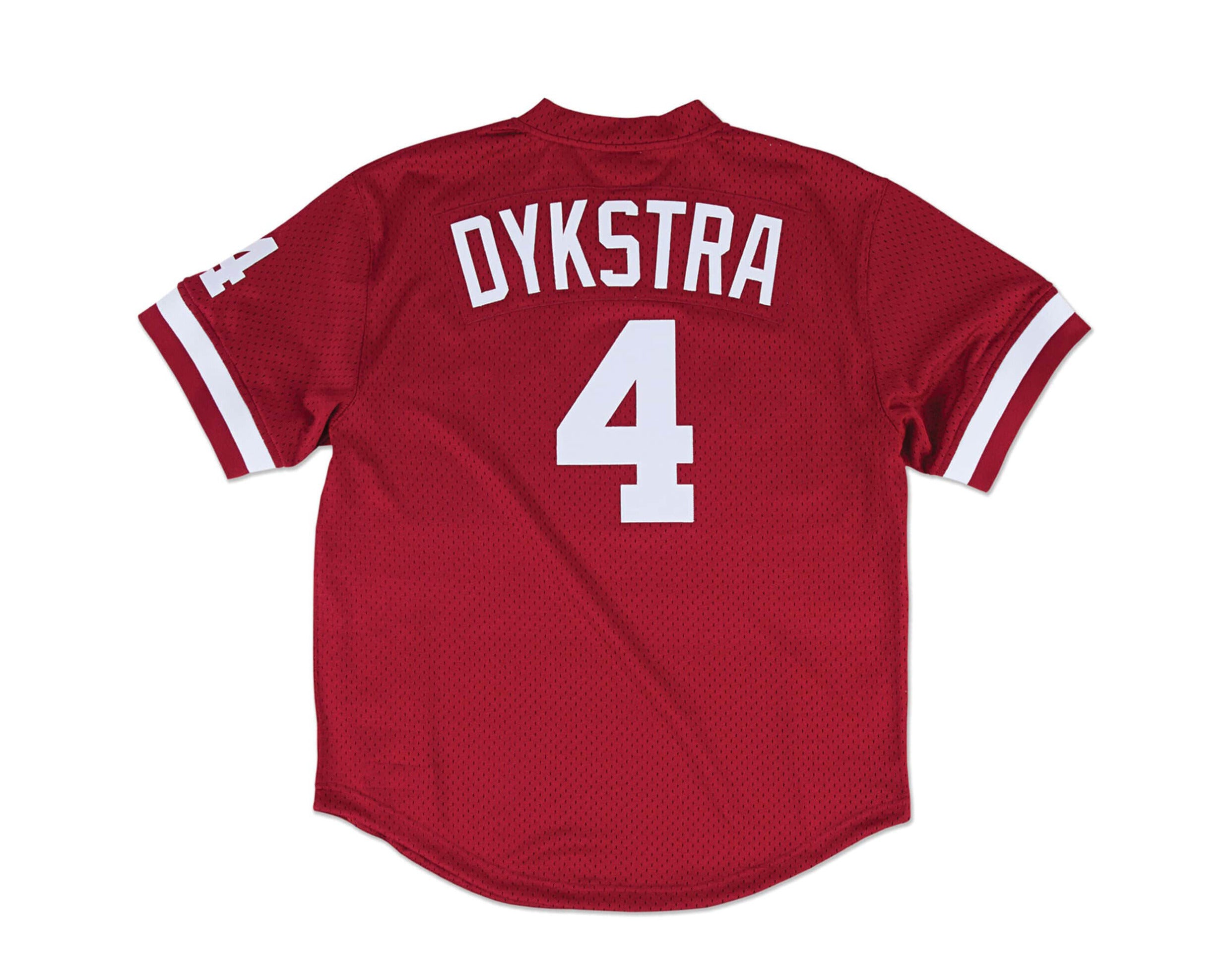 Mitchell & Ness Authentic Mesh BP Philadelphia Phillies 1991 Lenny Dykstra Jersey