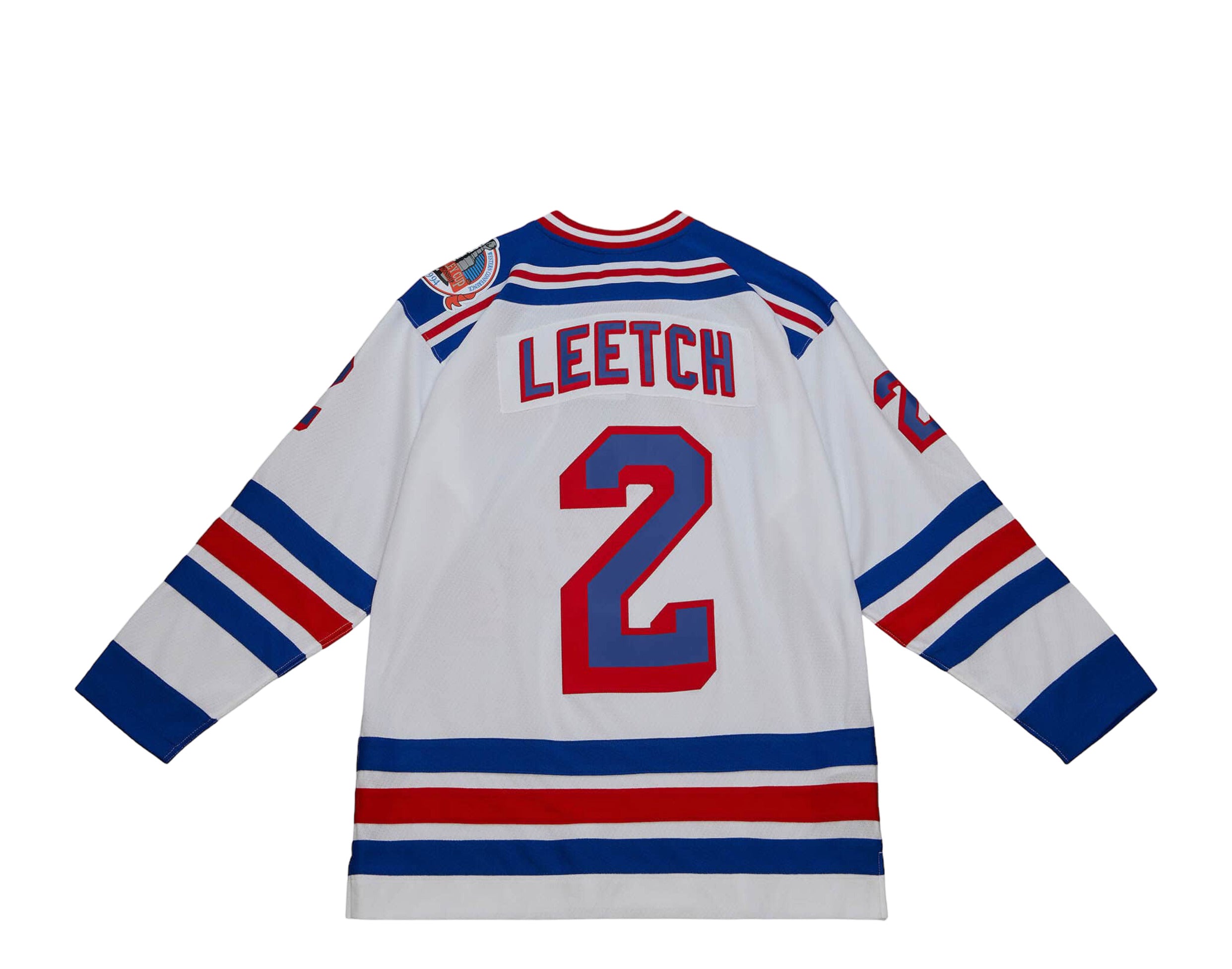 Mitchell & Ness Blue Line Brian Leetch New York Rangers 1993 Jersey