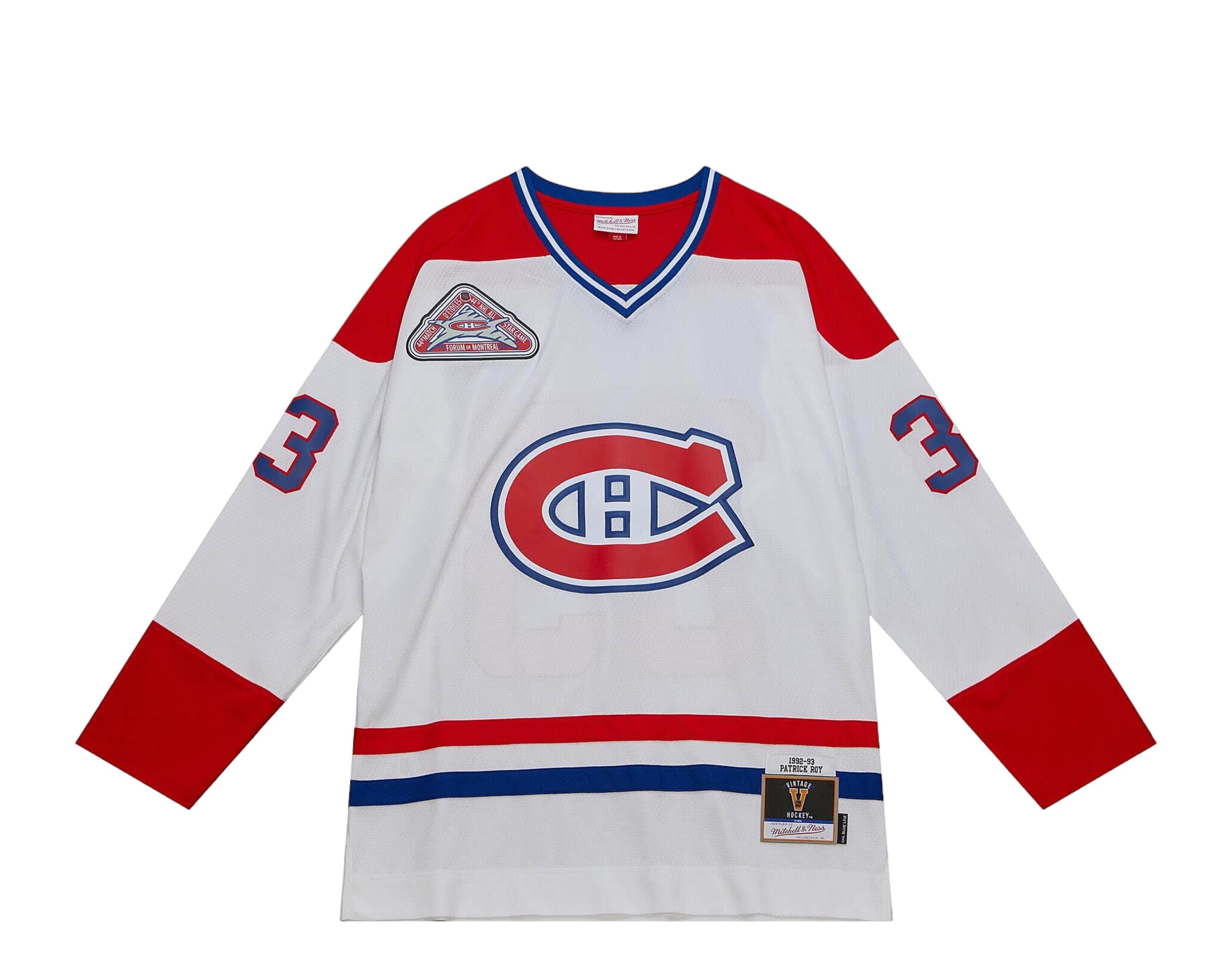 Mitchell & Ness Blue Line Patrick Roy Montreal Canadiens 1992 Jersey