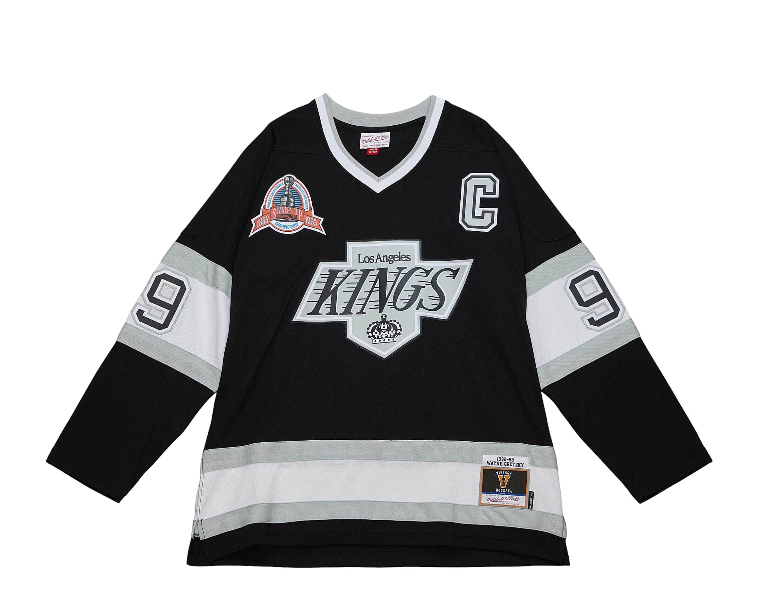 Mitchell & Ness Blue Line Wayne Gretzky Los Angeles Kings 1992 Jersey