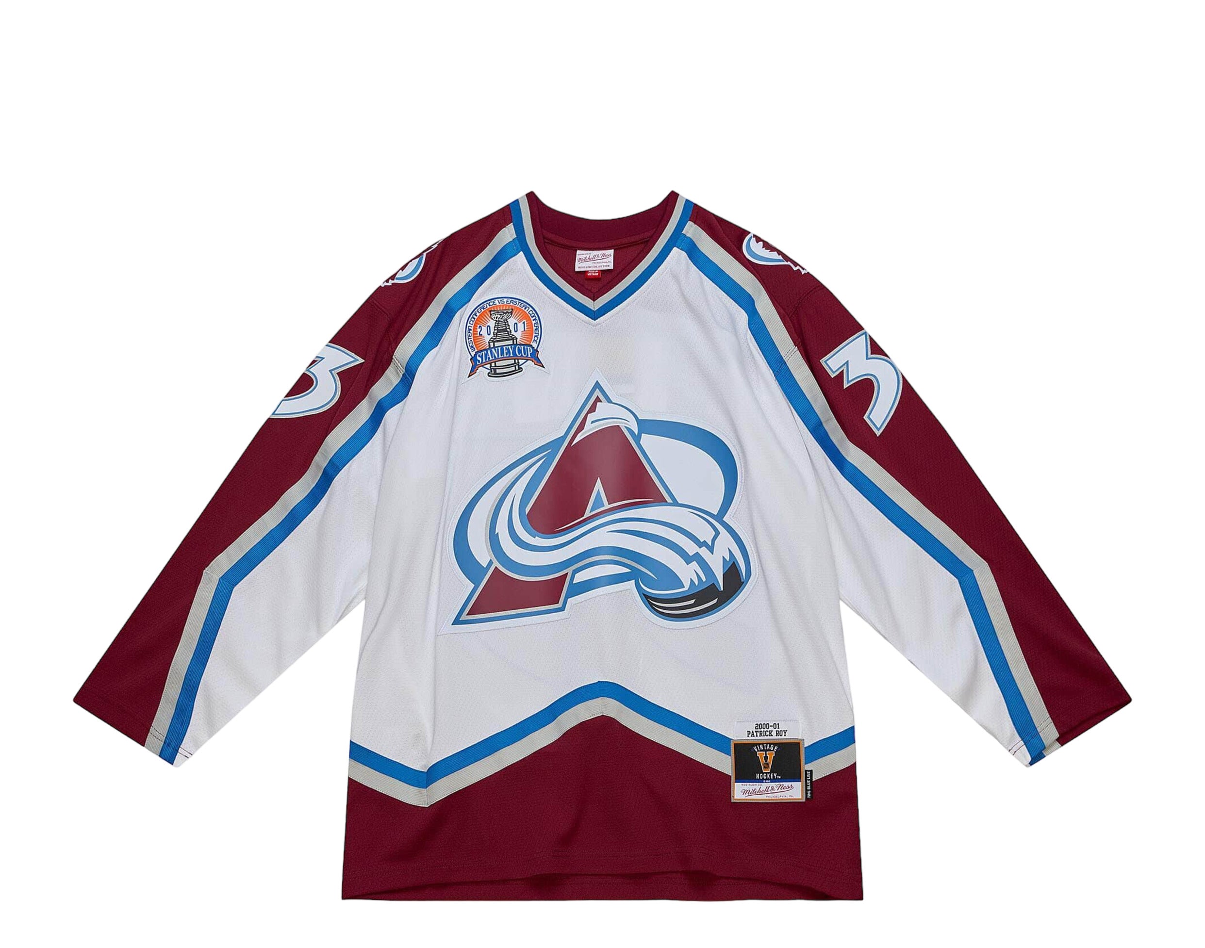 Mitchell & Ness Blue Line Patrick Roy Colorado Avalanche 2000 Jersey