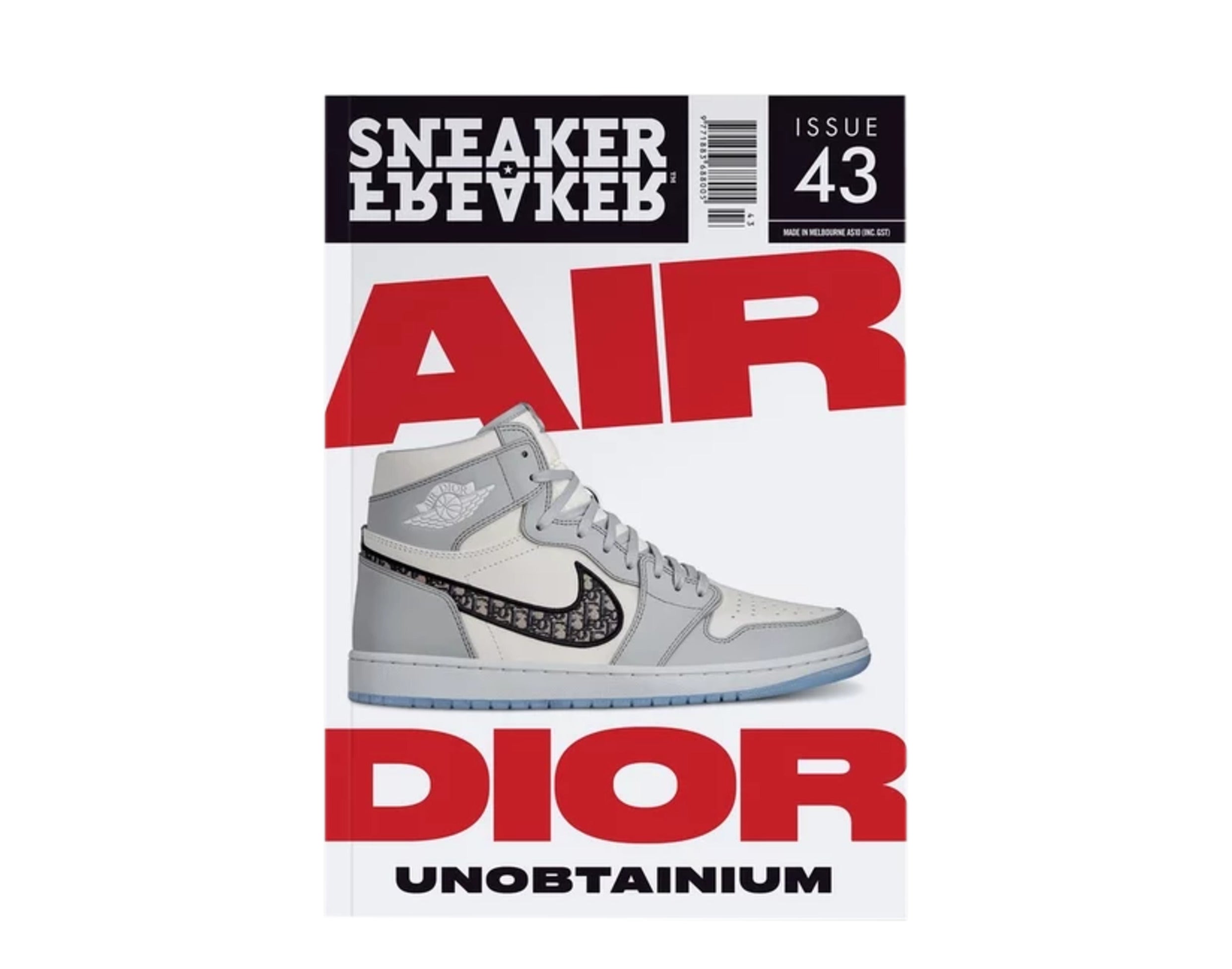 Sneaker Freaker Magazine Issue # 43 - Jordan 1 Dior Cover