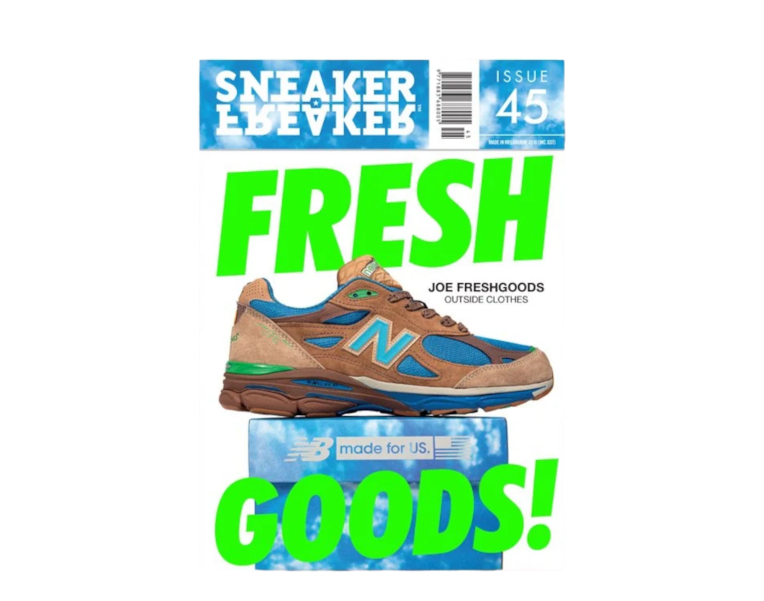 Sneaker Freaker Magazine Issue # 45 - Joe Freshgoods - New Balance Cover