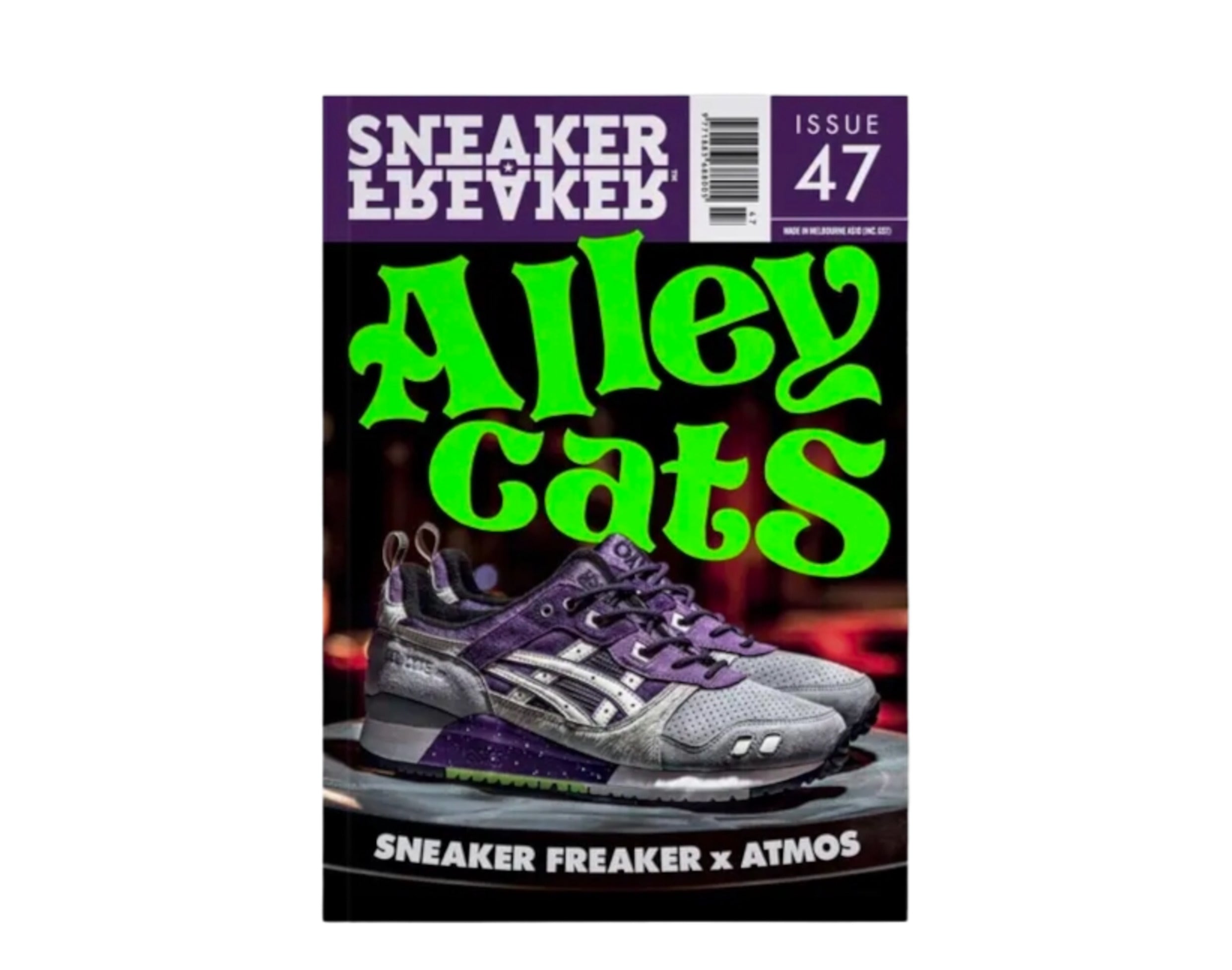 Sneaker Freaker Magazine Issue # 47 - Alley Cats - Atmos