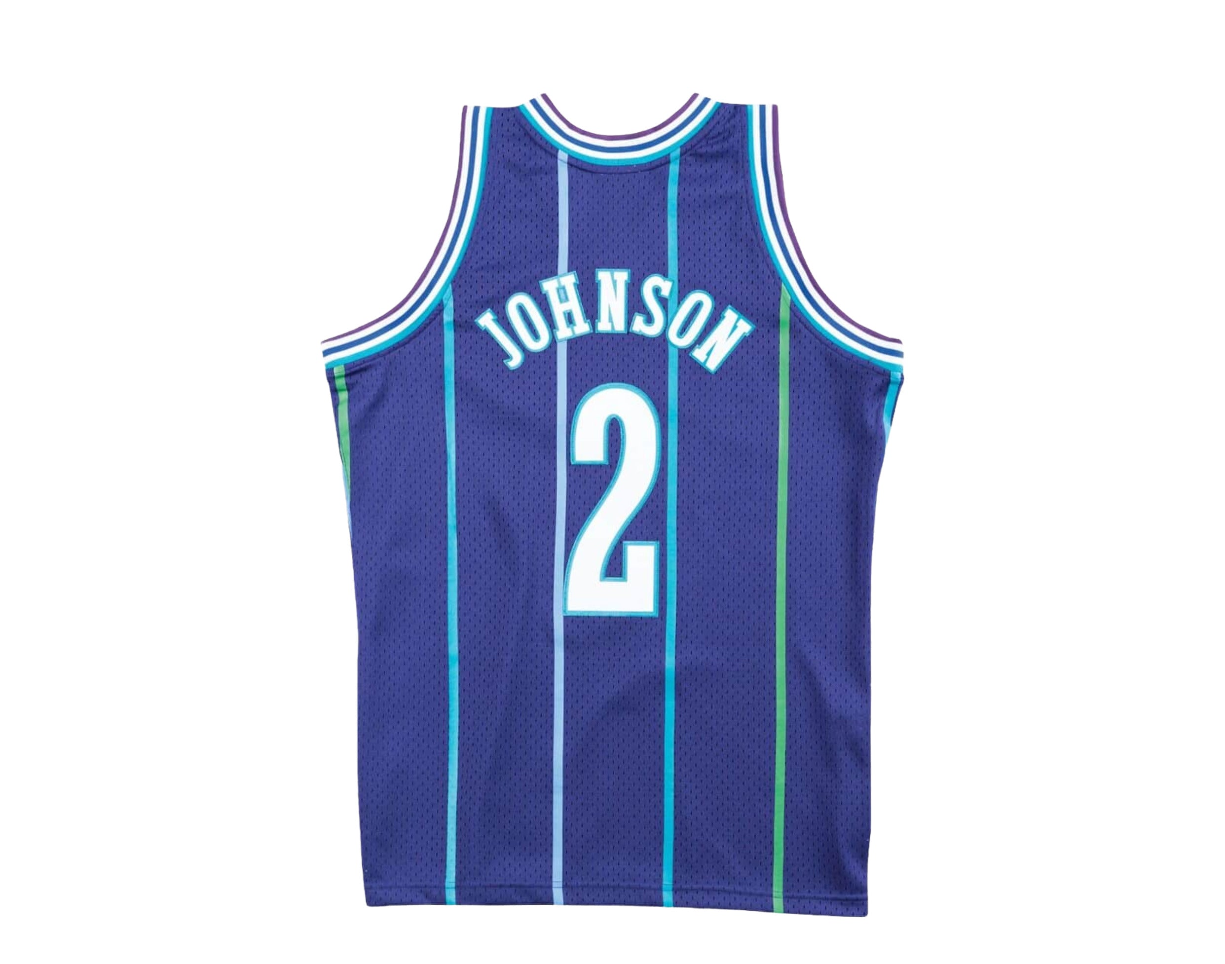 Mitchell & Ness NBA Swingman Alternate Charlotte Hornets 1994-95 Larry Johnson Men's Jersey