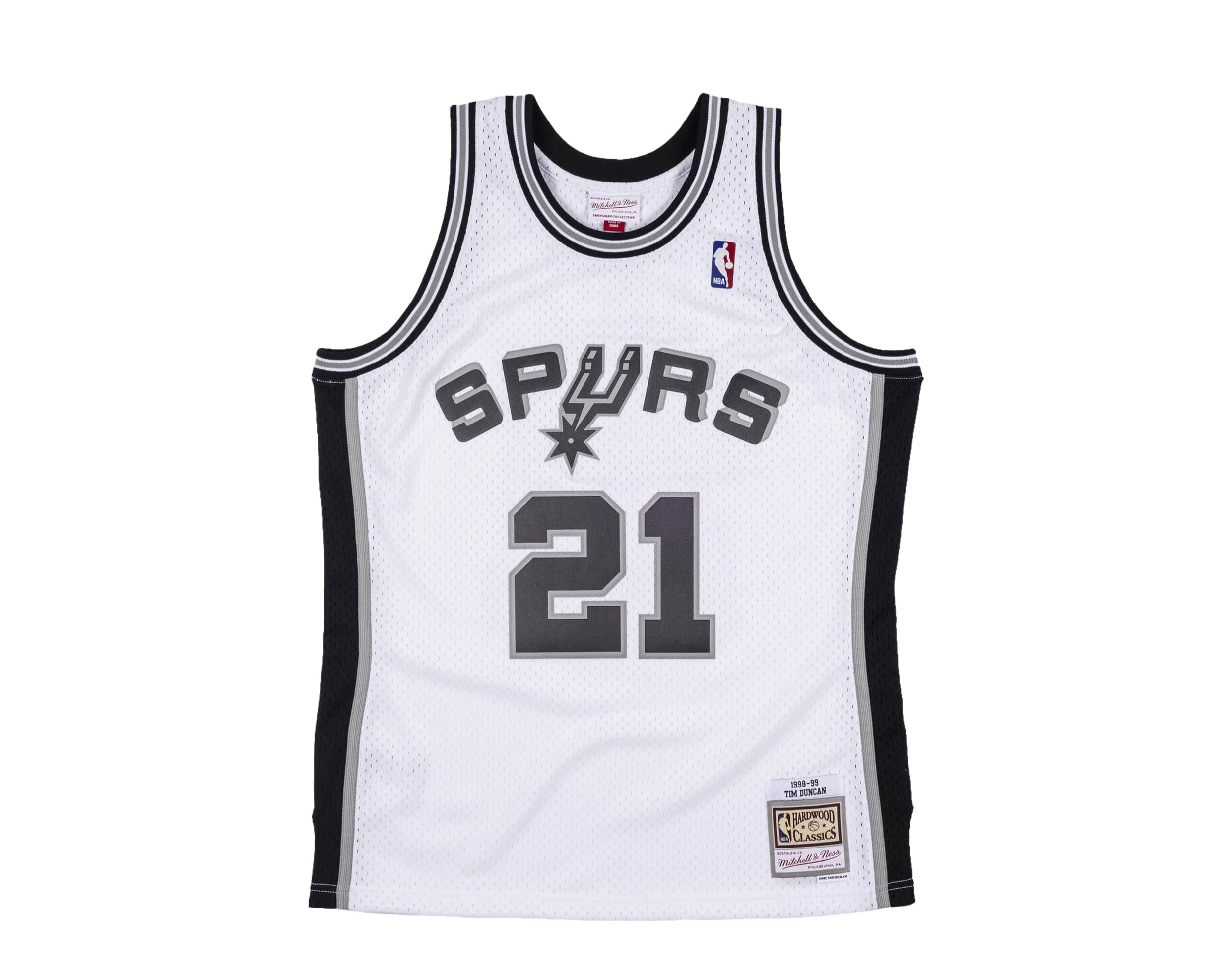 Mitchell & Ness NBA Swingman San Antonio Spurs 1998-99 Tim Duncan Men's Jersey