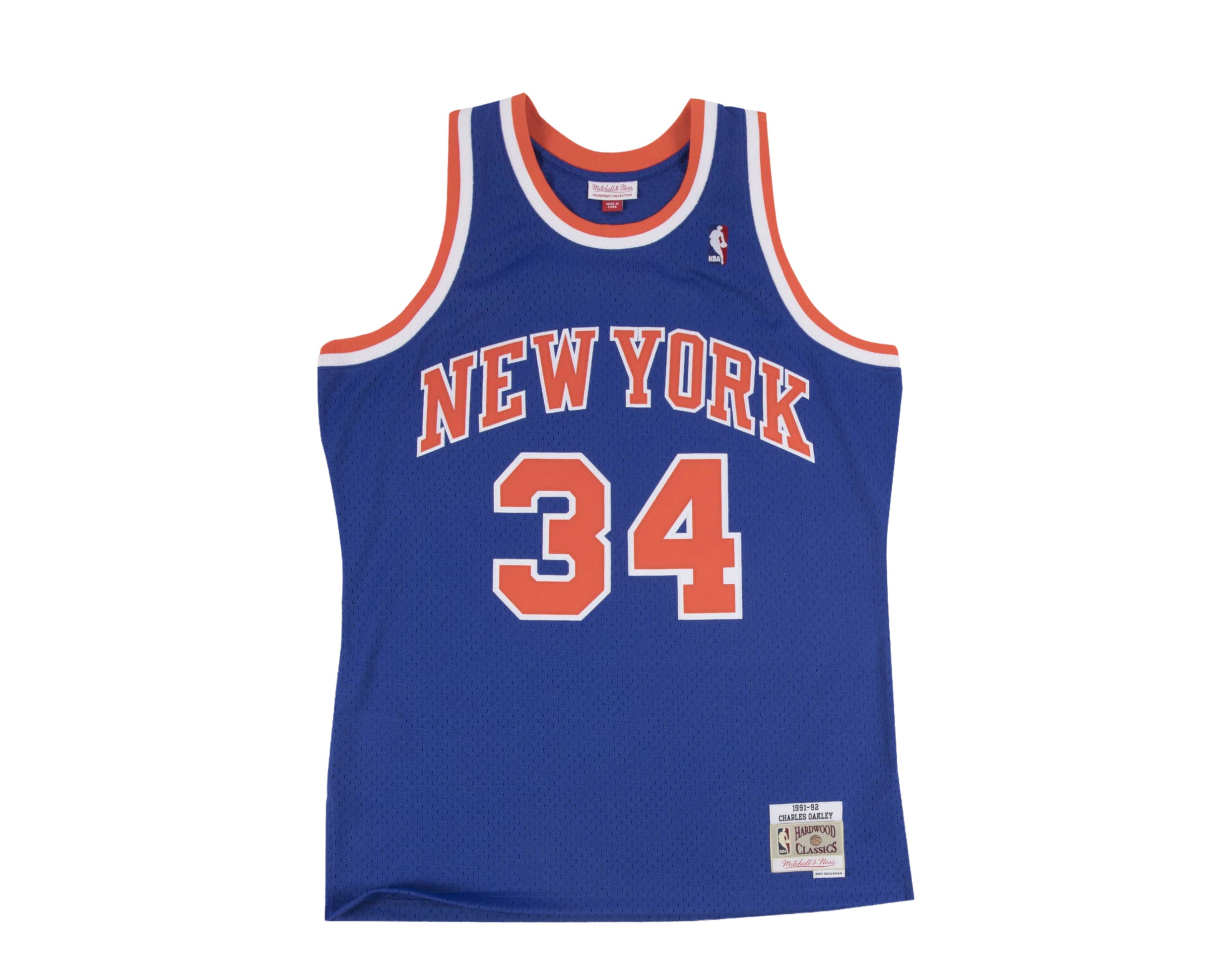 Mitchell & Ness NBA Swingman New York Knicks Road 1991-92 Charles Oakley Men's Jersey