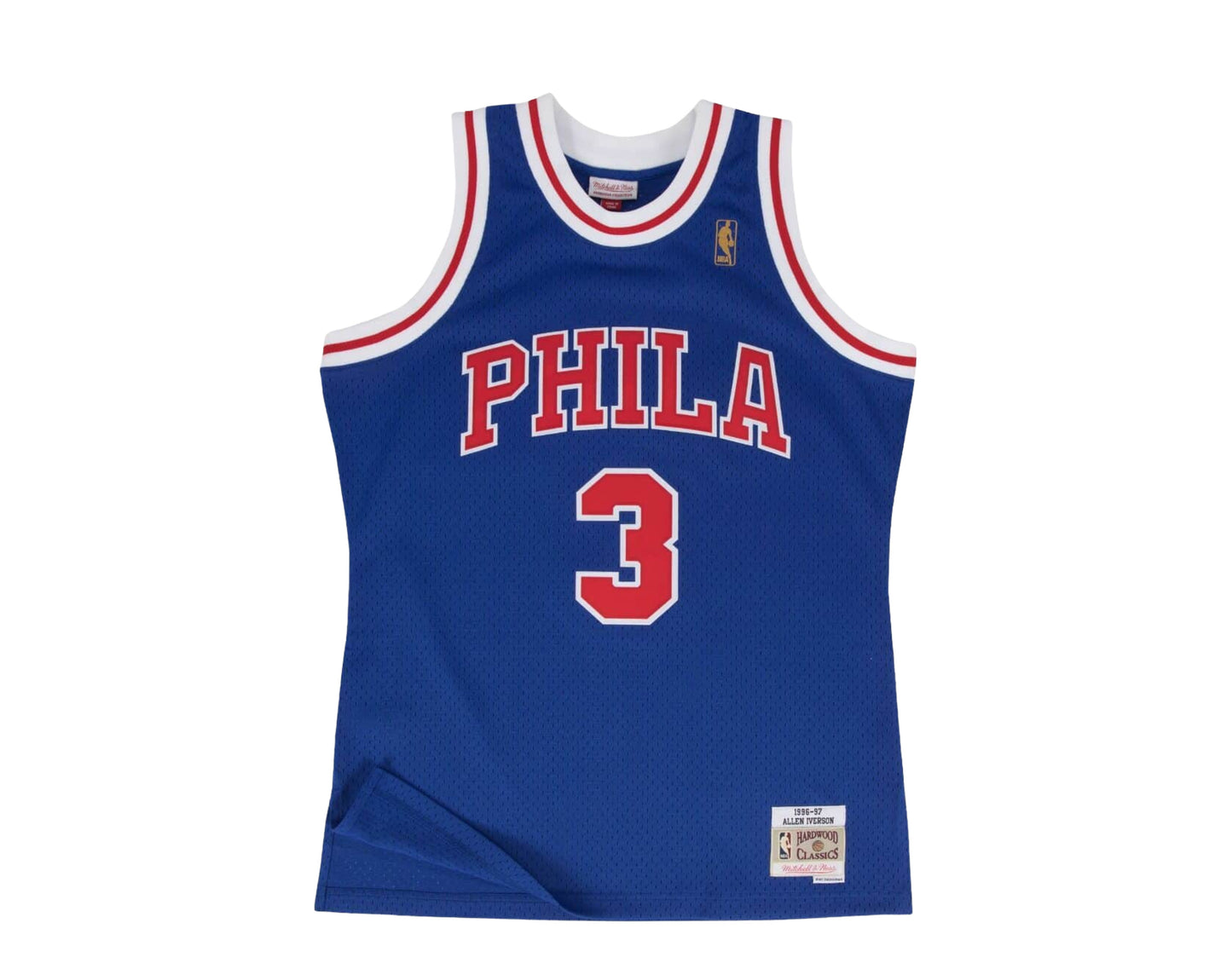 Mitchell & Ness Allen Iverson White Philadelphia 76ers 1996-97 Swingman Jersey