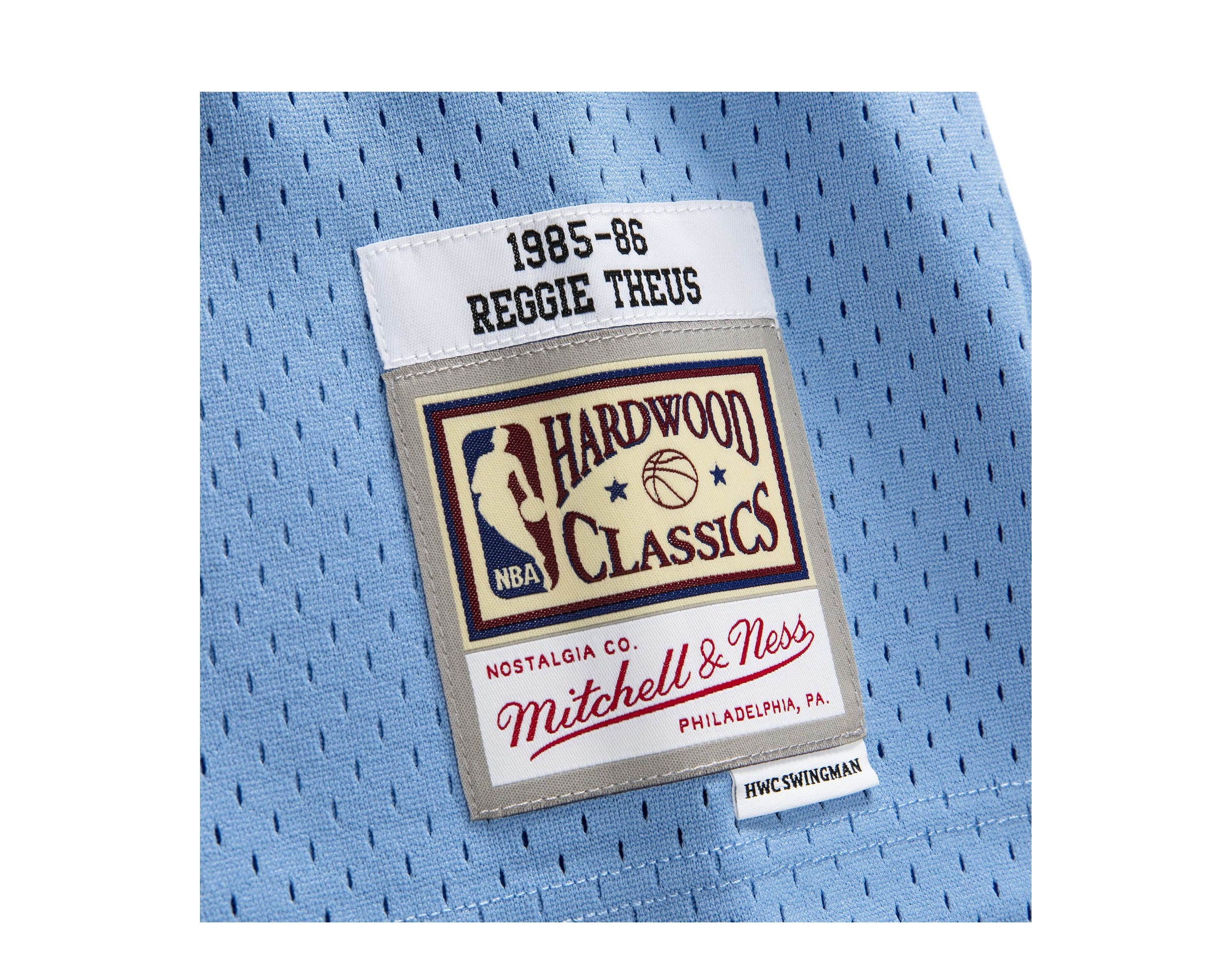 Men's Mitchell & Ness Blue Sacramento Kings Hardwood Classics Team