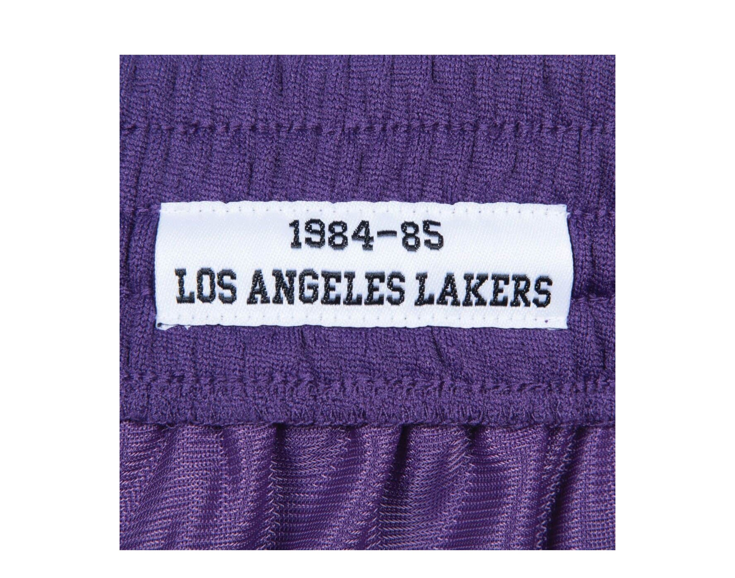 Mitchell & Ness NBA Swingman Los Angeles Lakers Road 1984-85 Men's Shorts