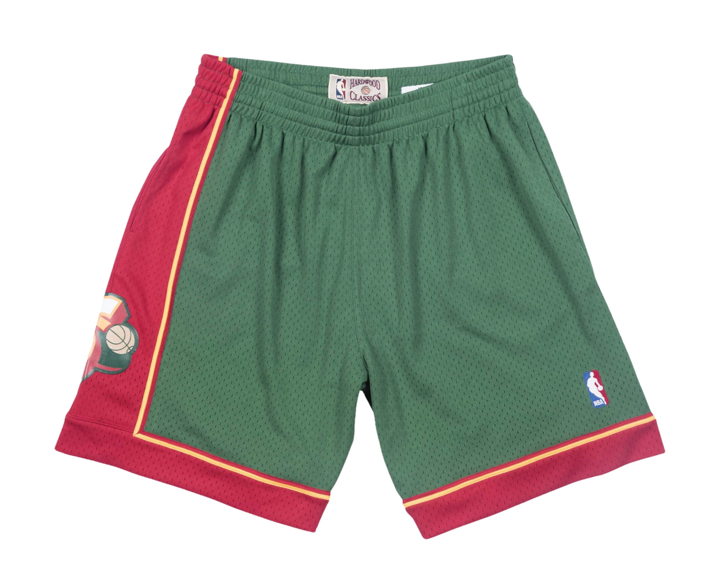 Mitchell & Ness NBA Swingman Seattle Super Sonics Road 1995-96 Men's Shorts