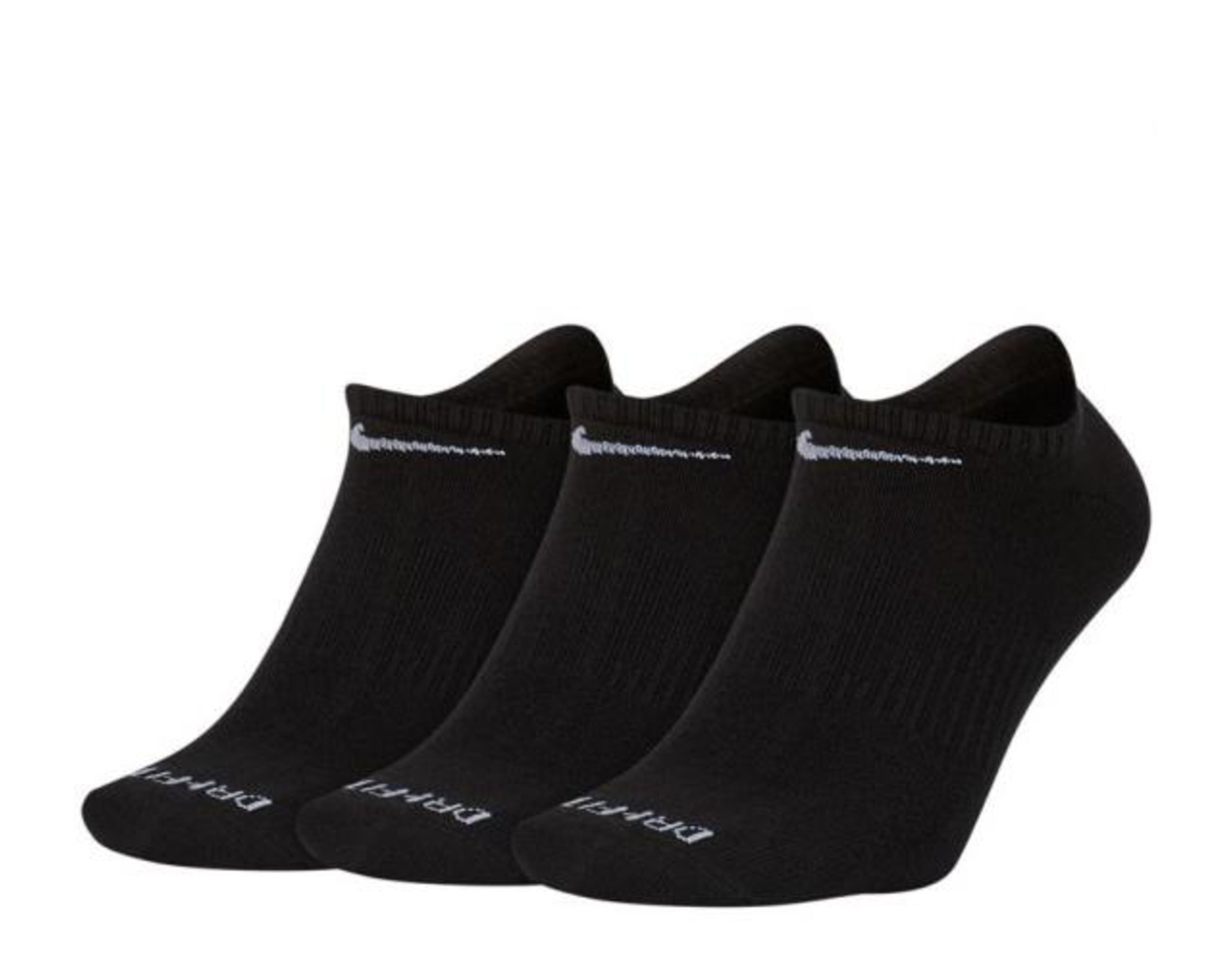 Nike Everyday Plus Cushion No-Show Socks - 3 Pair Pack