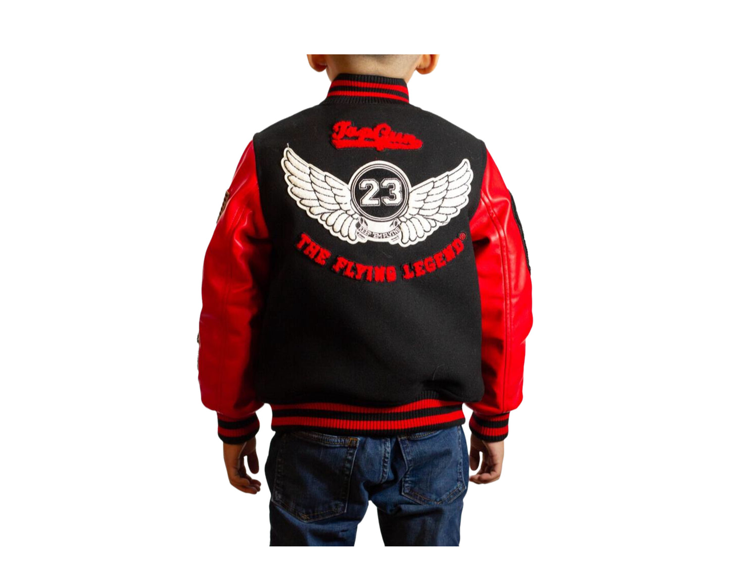 Top Gun The Flying Legend Varsity Jacket Black