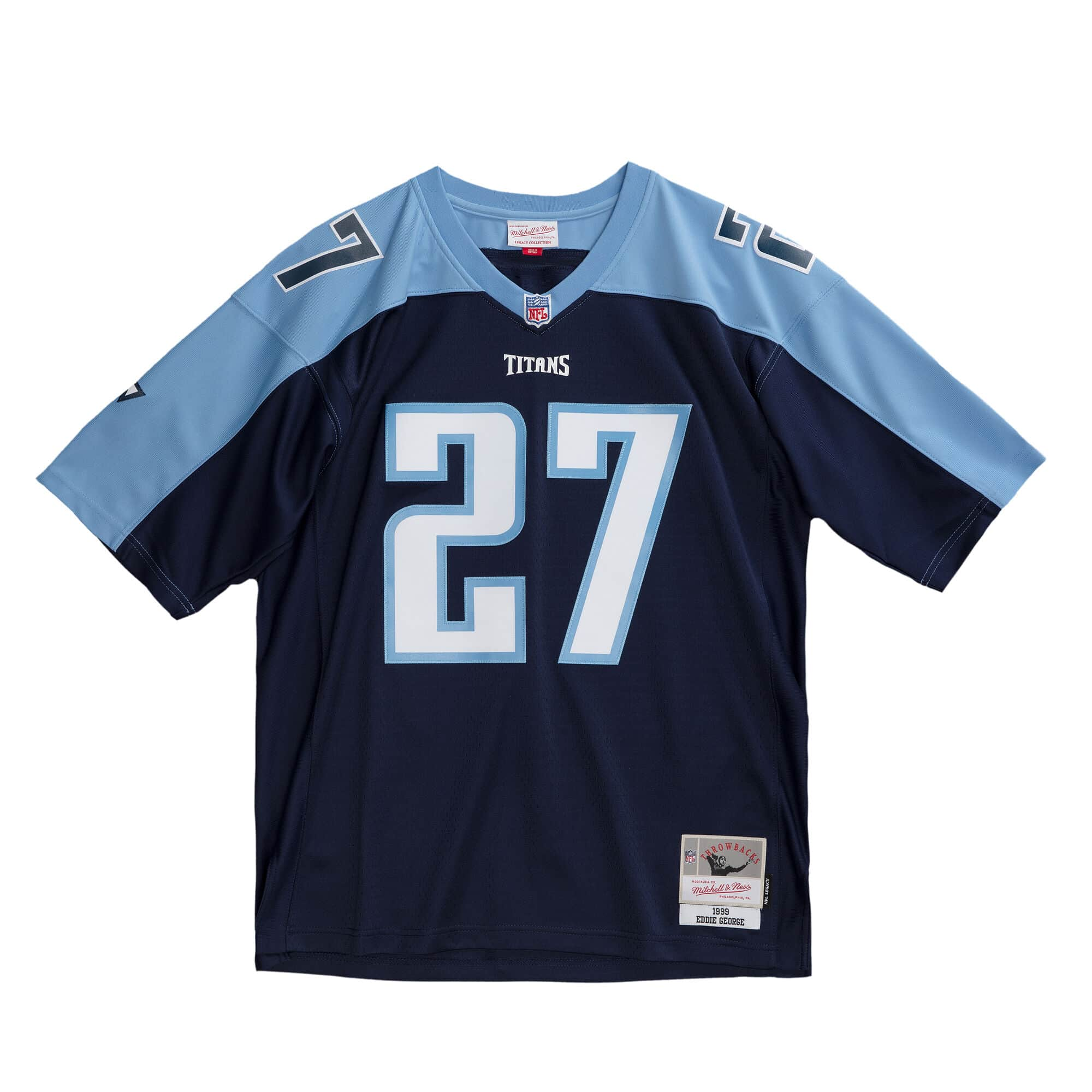 Mitchell & Ness Legacy Tennessee Titans 1999 Eddie George Jersey