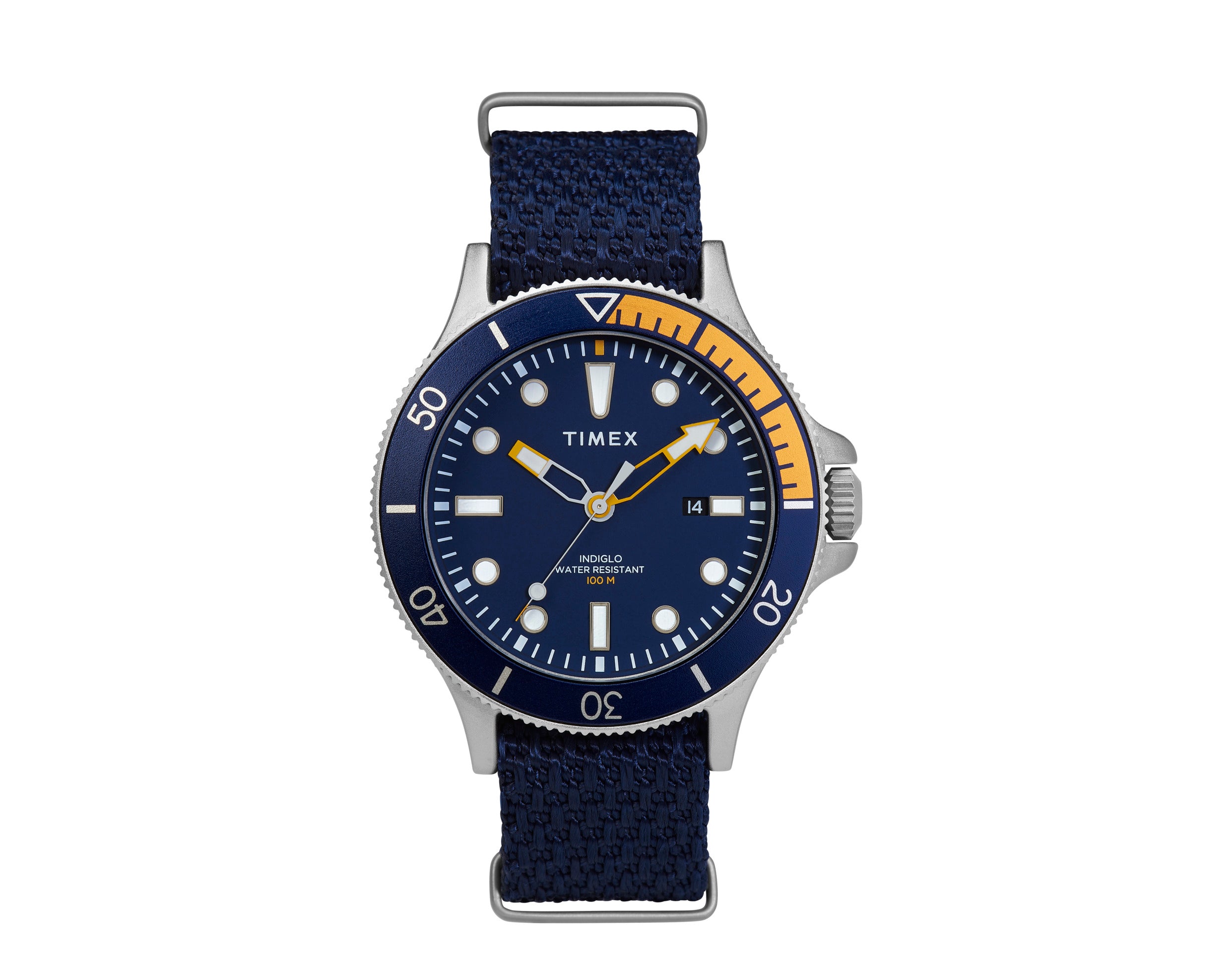 Timex Allied Coastline 43mm Fabric Strap Watch