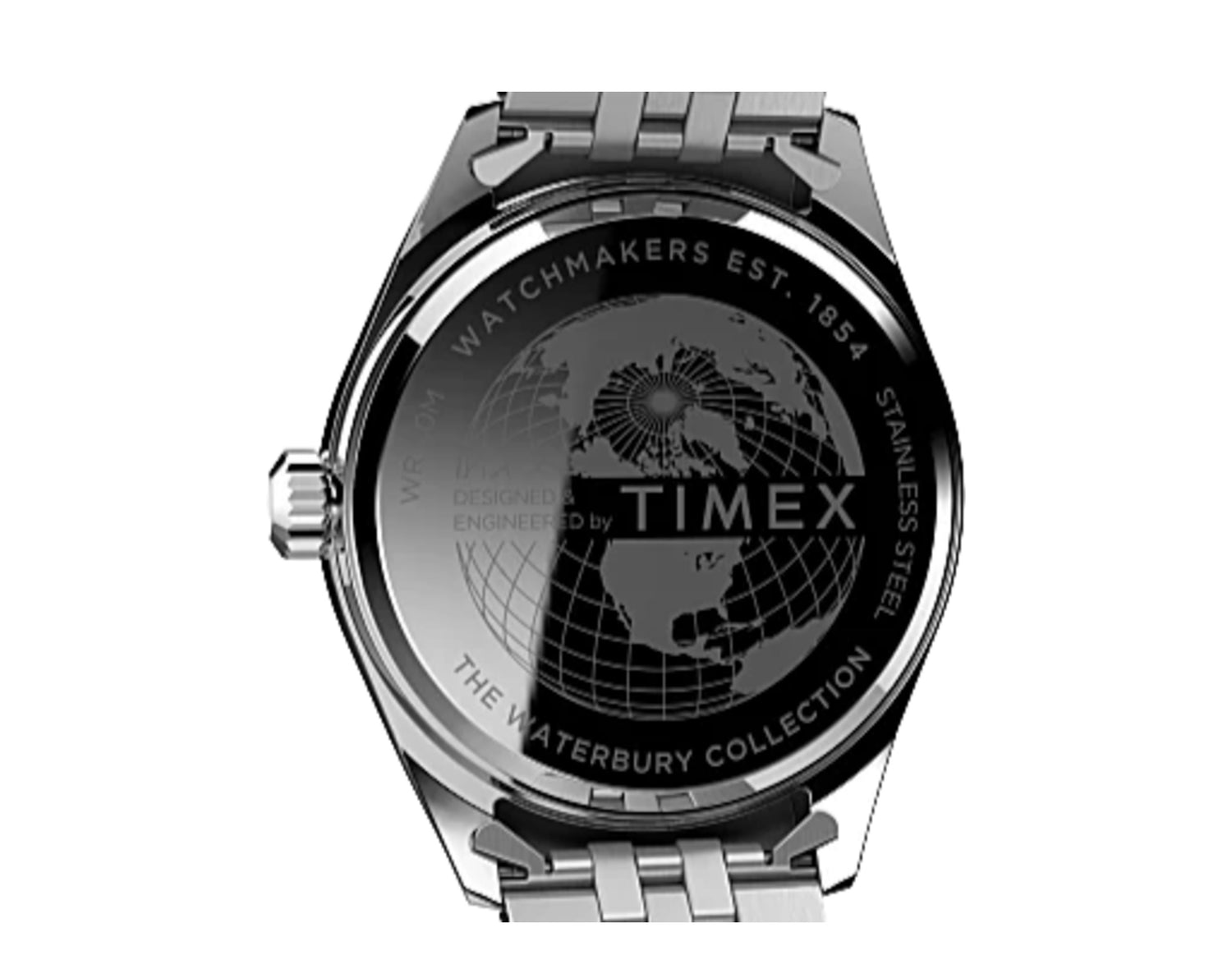 Timex Waterbury Legacy 41mm Stainless Steel Bracelet Watch