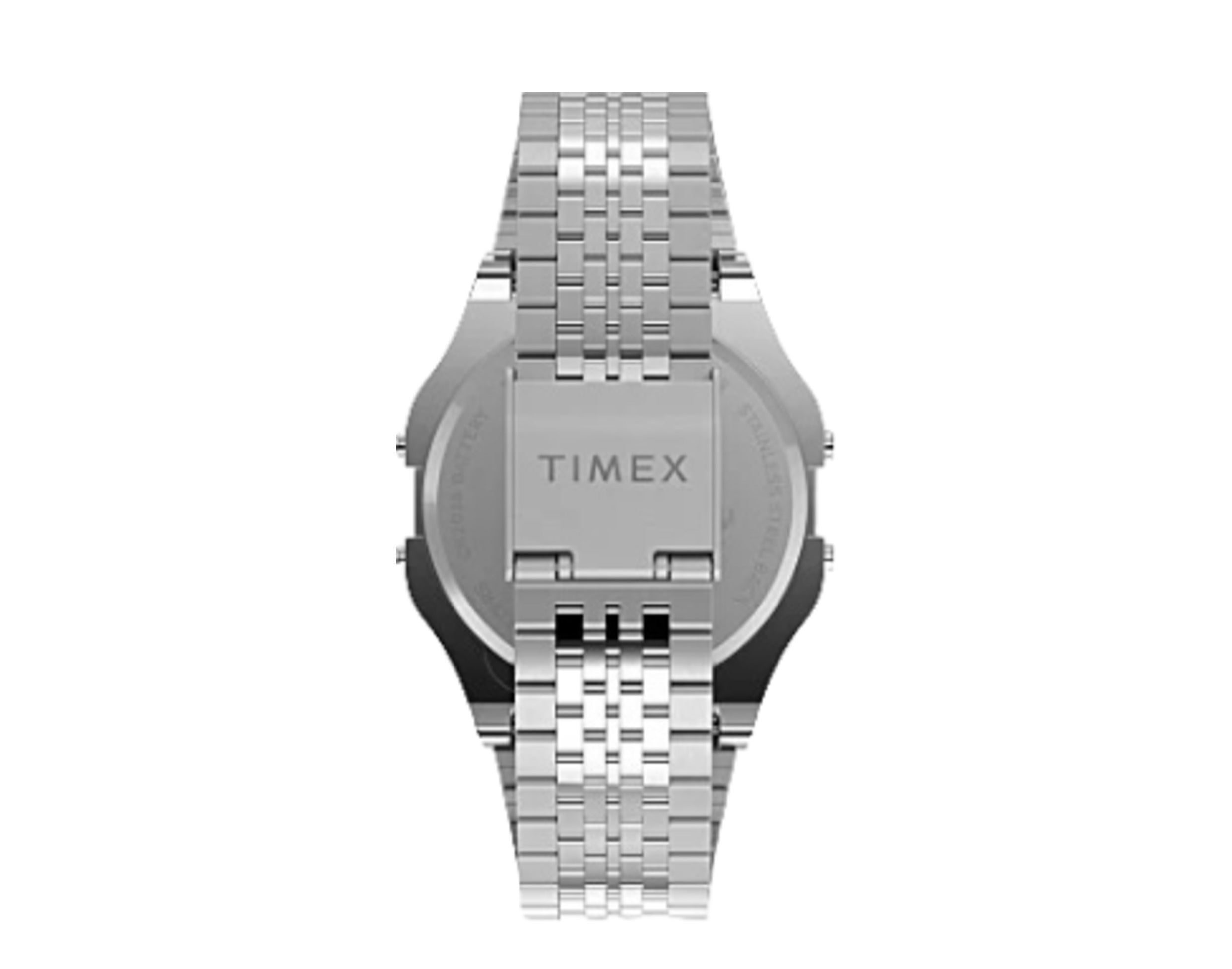 Timex T80 x Space Invaders 34mm Stainless Steel Bracelet Watch