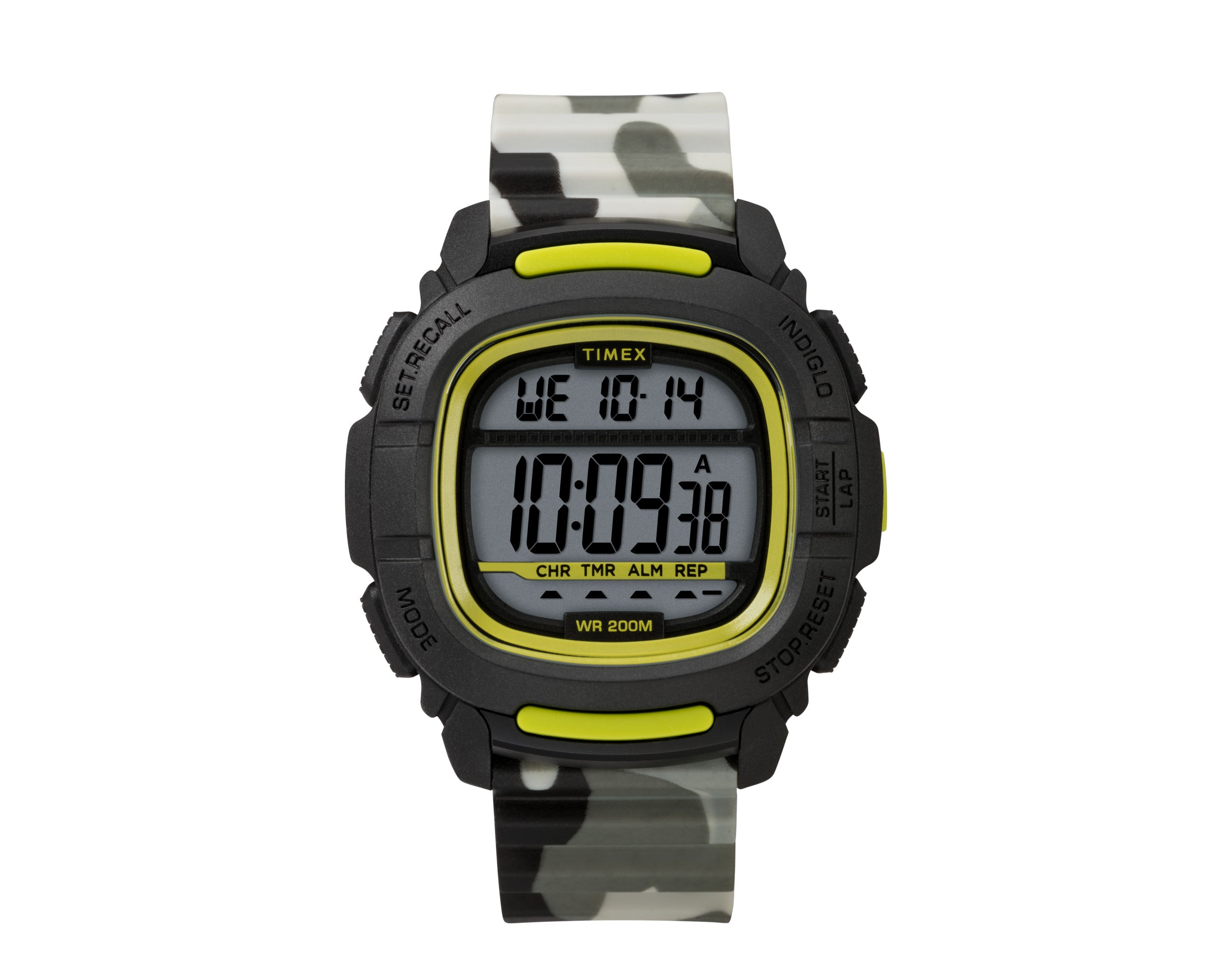 Timex Boost Shock 47mm Resin-Silicone Strap Watch