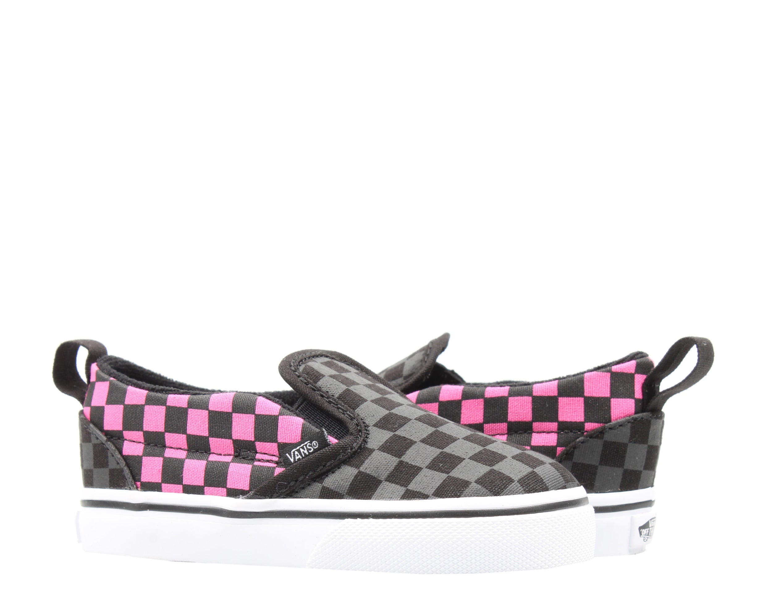 Vans Slip On V Toddler Kids Low Top Sneakers