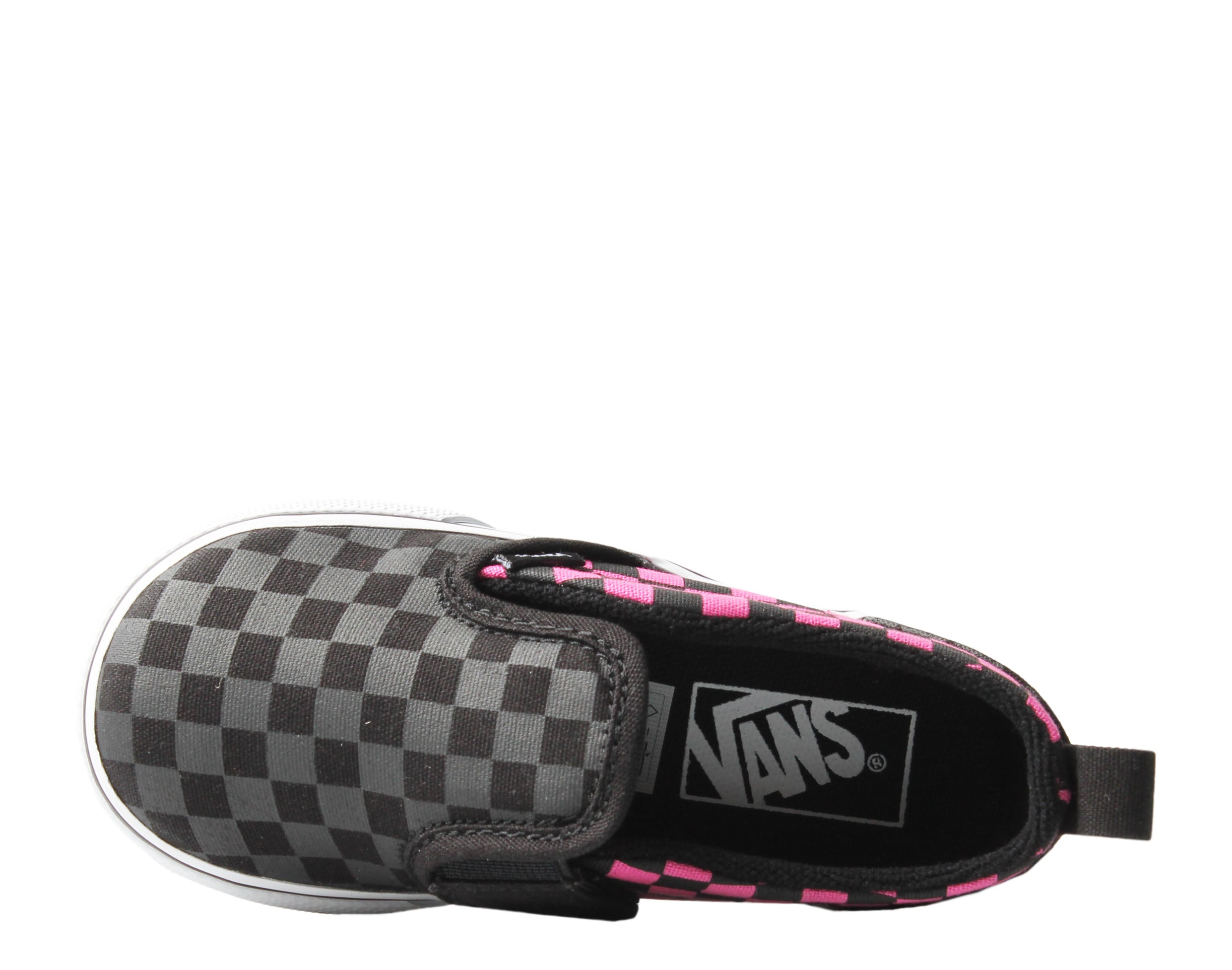 Vans Slip On V Toddler Kids Low Top Sneakers