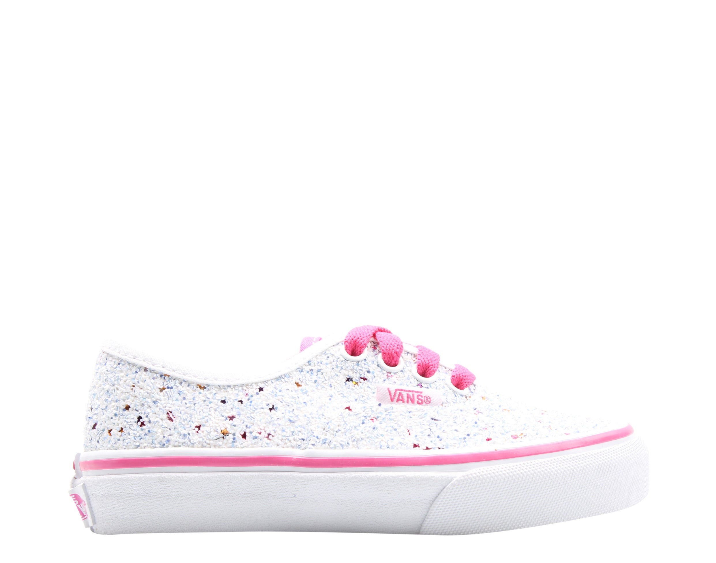 Vans Authentic Glitter Little/Big Kids Low Top Sneakers