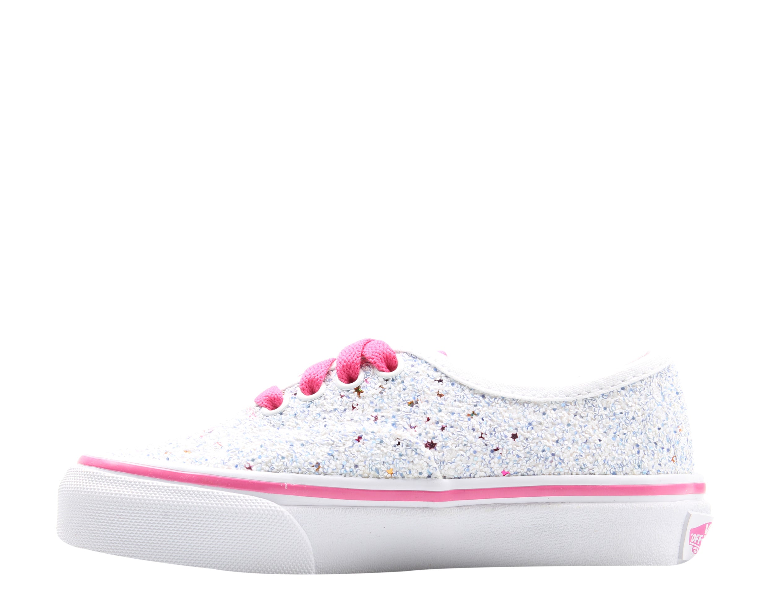 Vans Authentic Glitter Little/Big Kids Low Top Sneakers