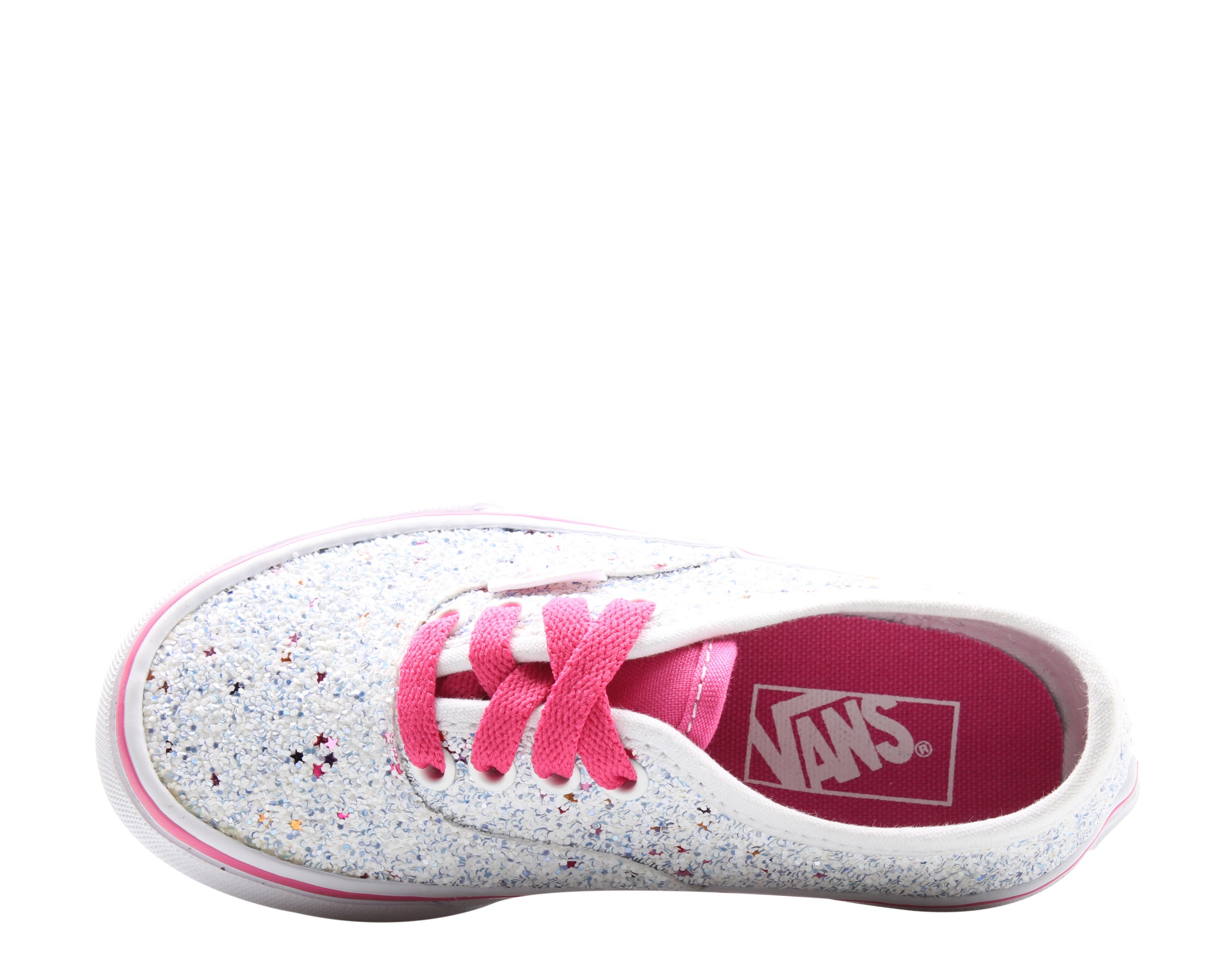 Vans Authentic Glitter Little/Big Kids Low Top Sneakers