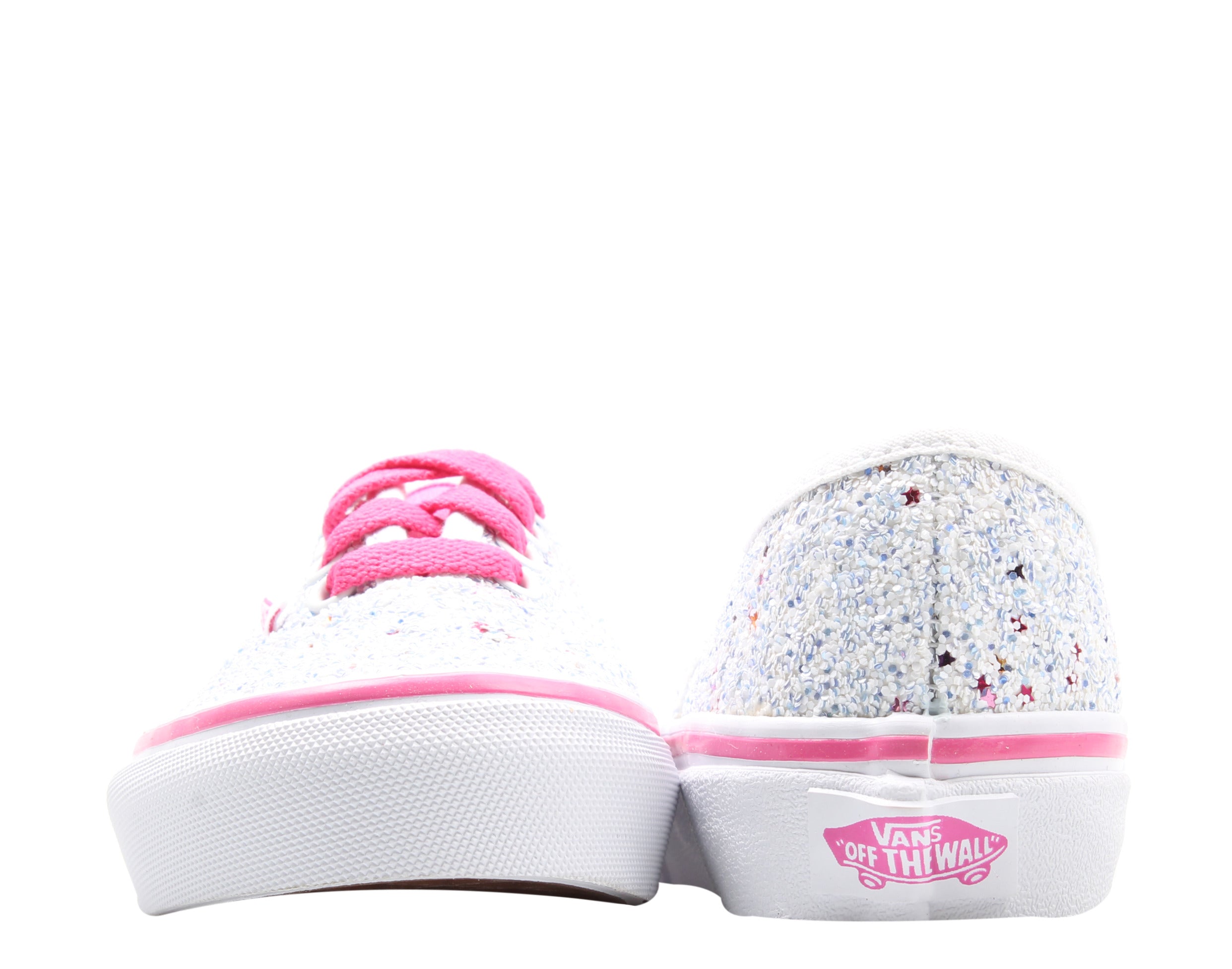 Vans Authentic Glitter Little/Big Kids Low Top Sneakers