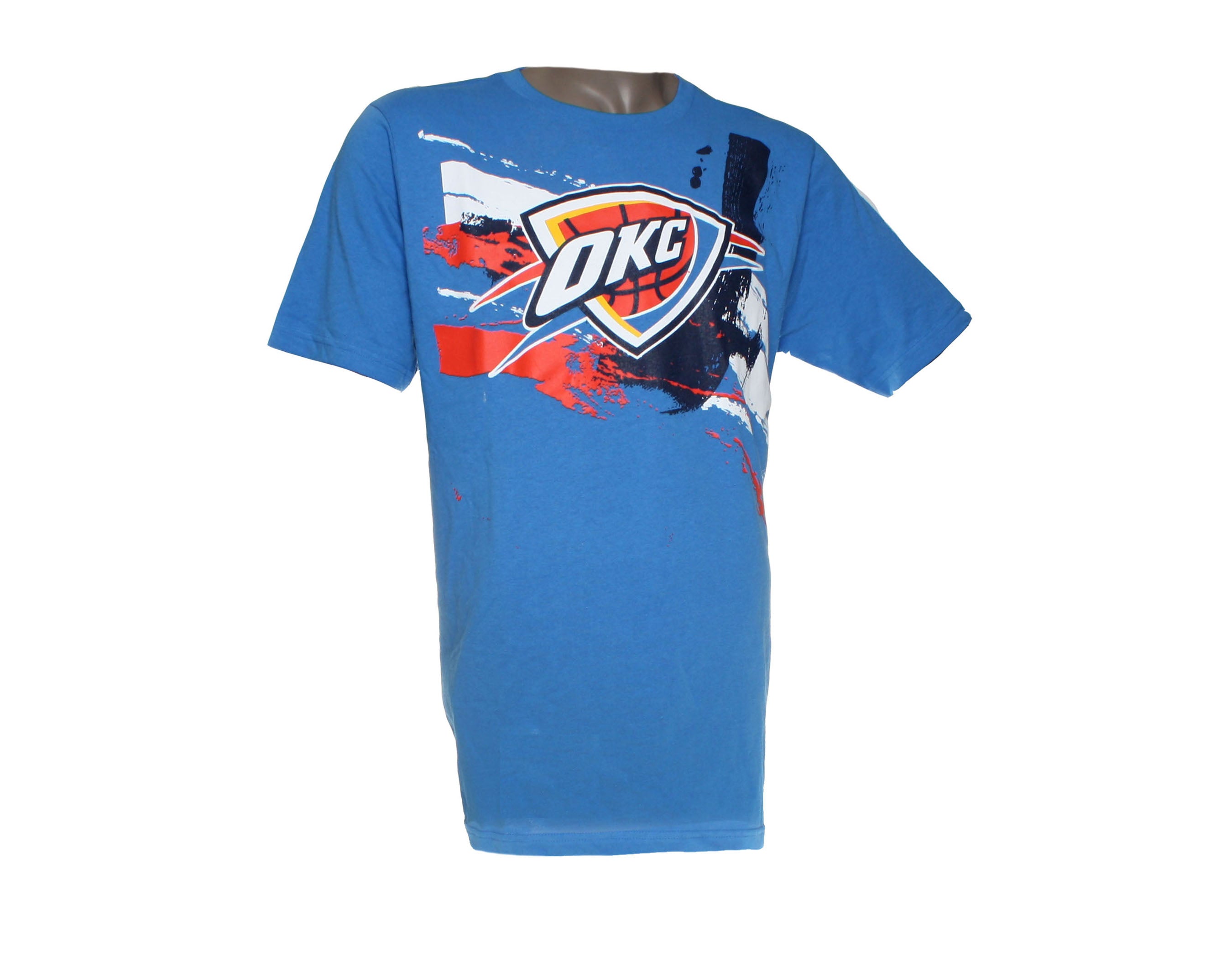 Zipway Oklahoma City Thunder Splatter Men's Tee